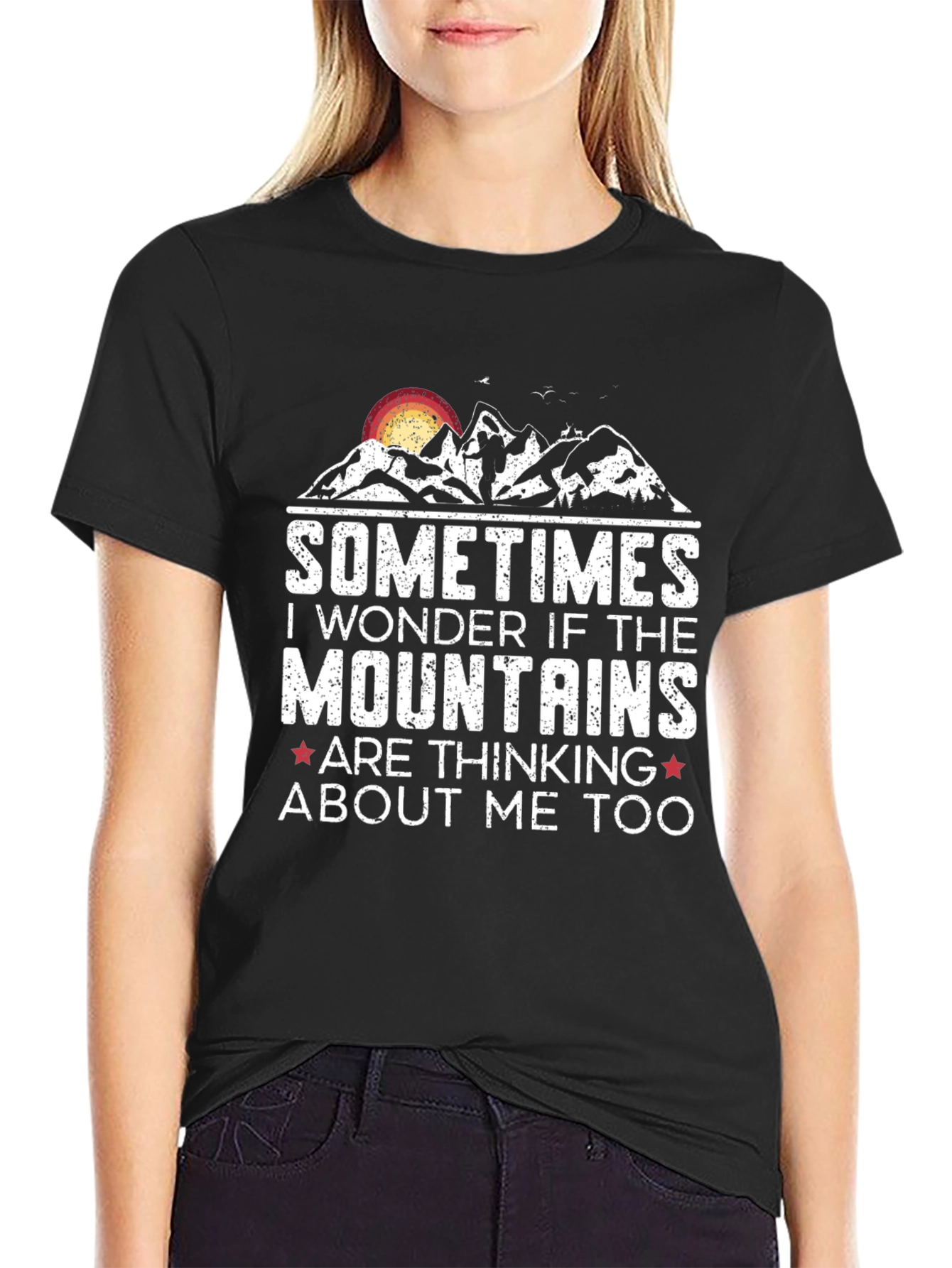 Mountains Are Thinking About Me Too T-Shirt