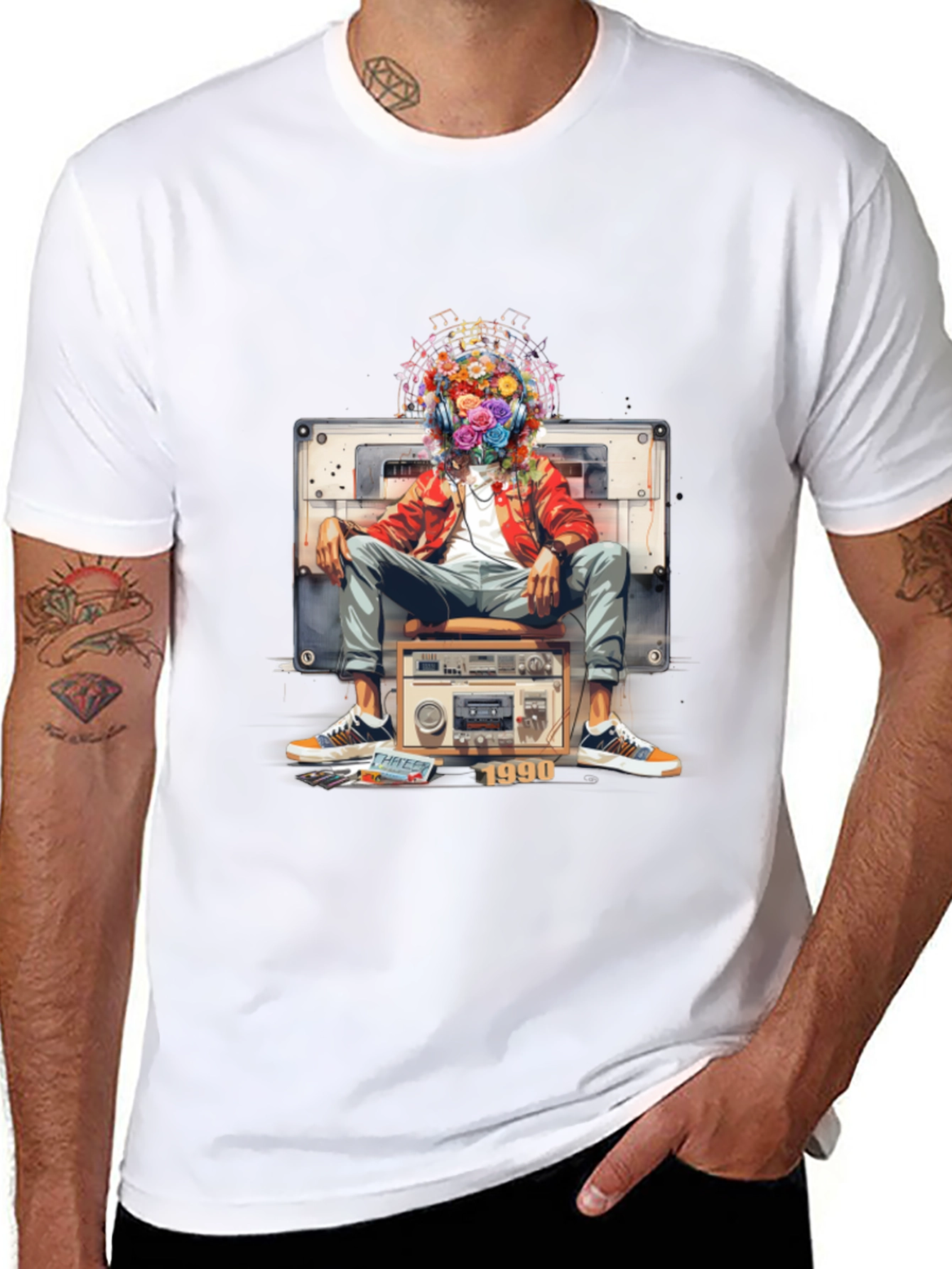 Retro Music Lover T-Shirt