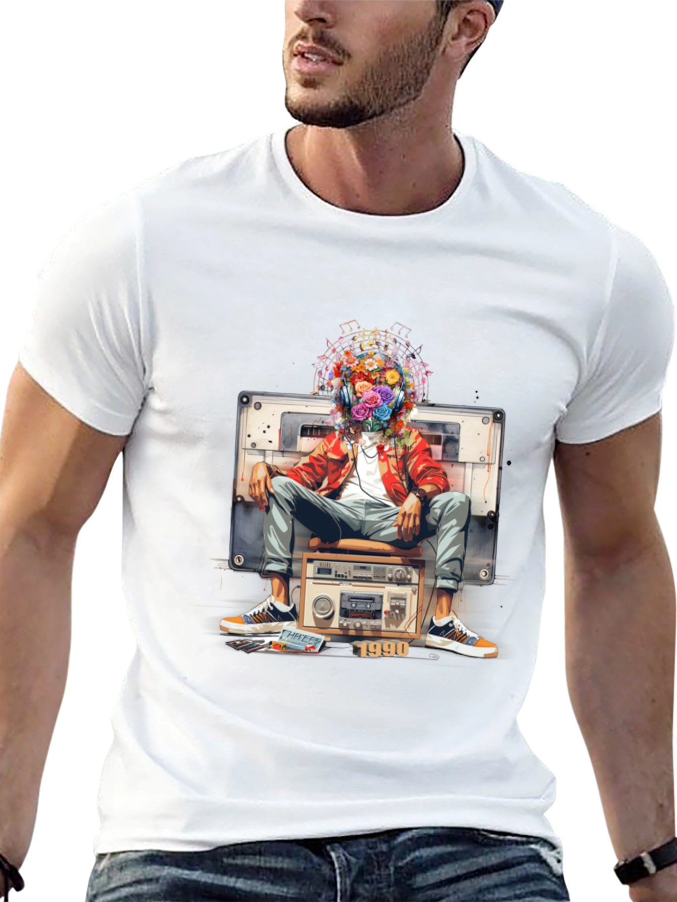 Retro Music Lover T-Shirt