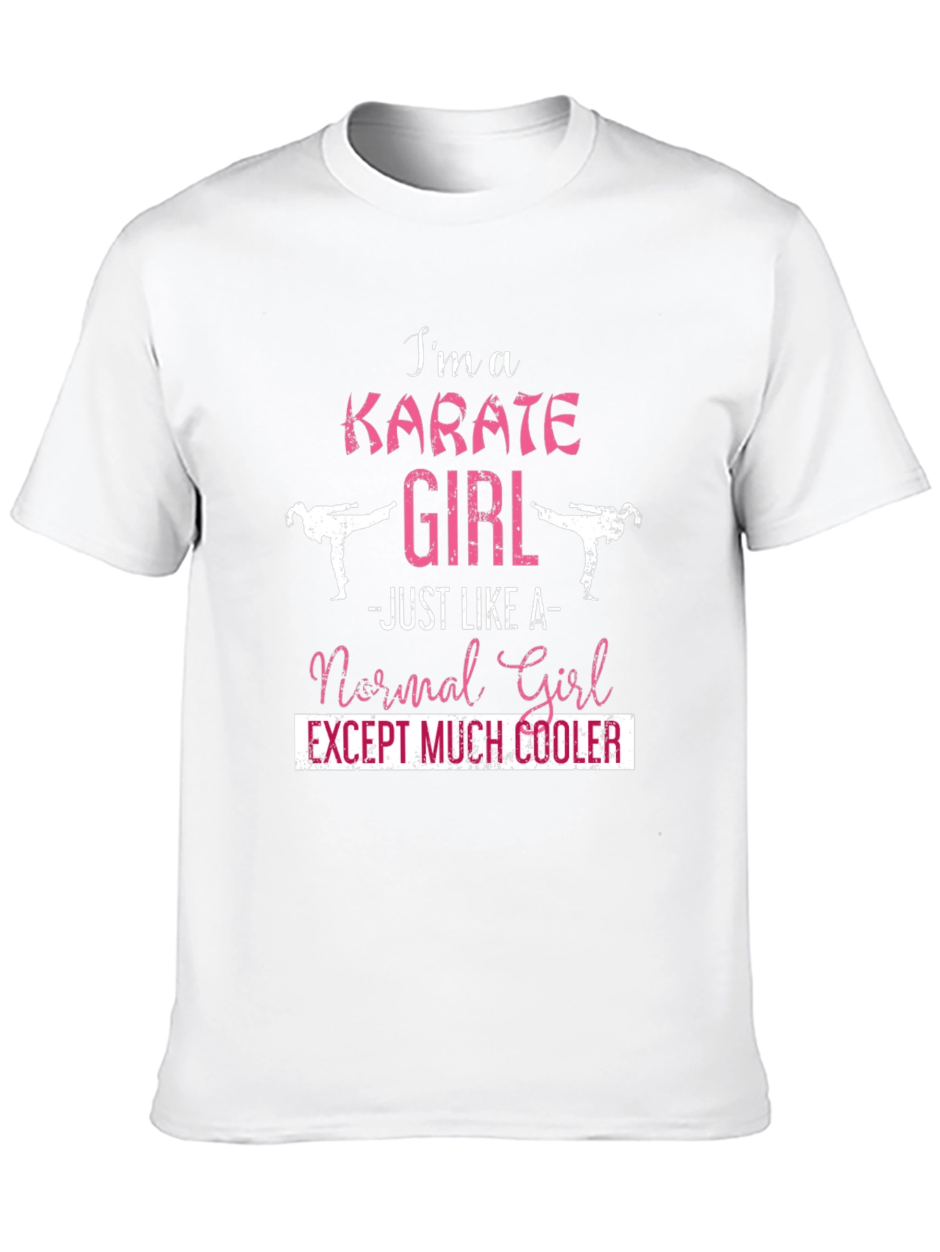 Karate Girl T-Shirt - Martial Arts Womens Tee