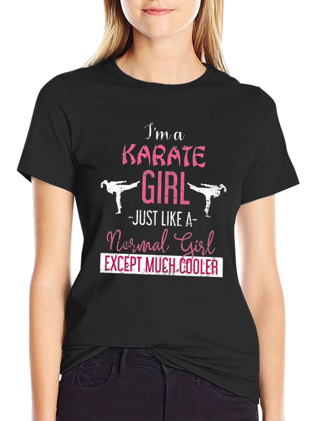 Karate Girl T-Shirt - Martial Arts Womens Tee