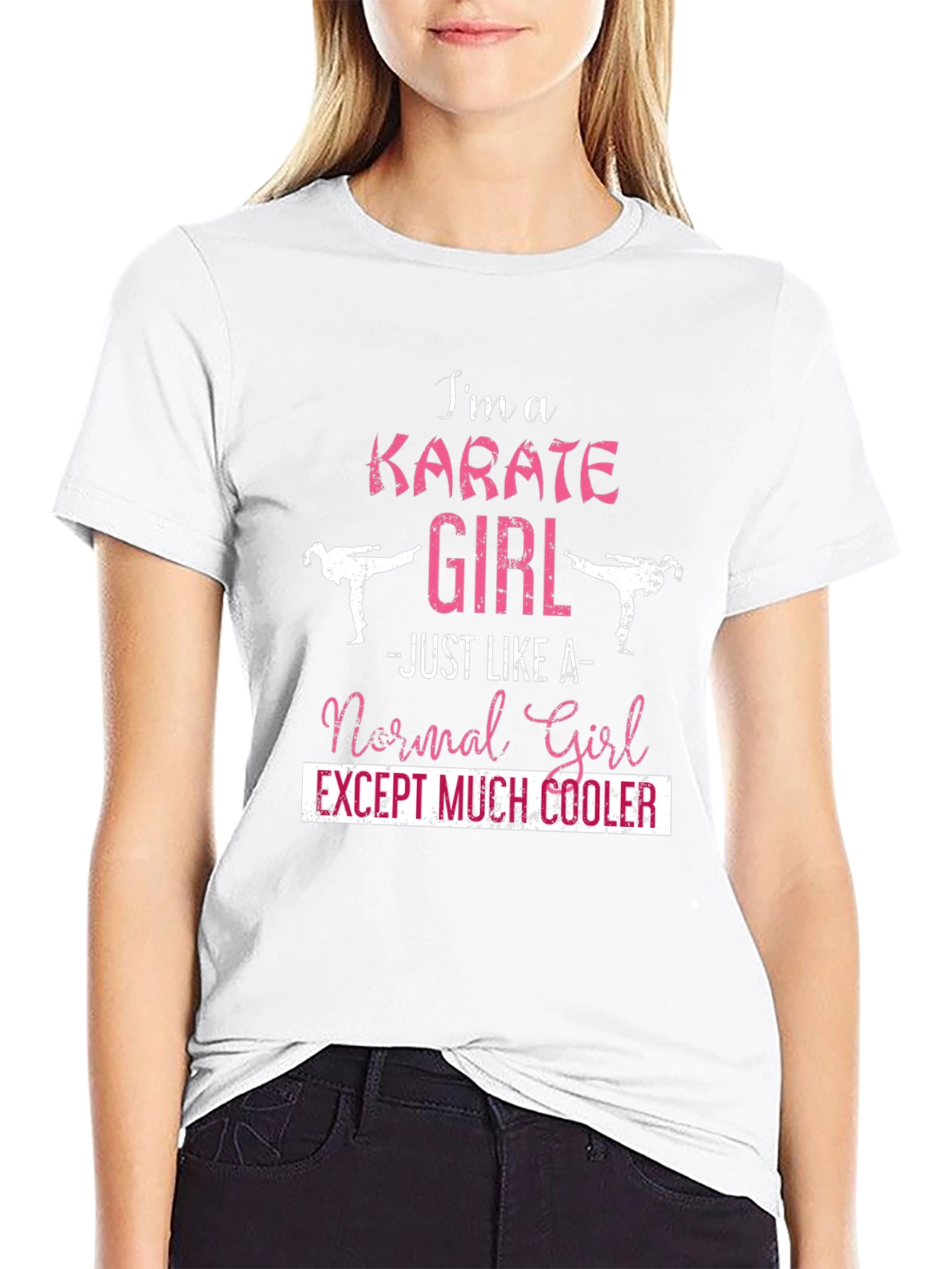 Karate Girl T-Shirt - Martial Arts Womens Tee