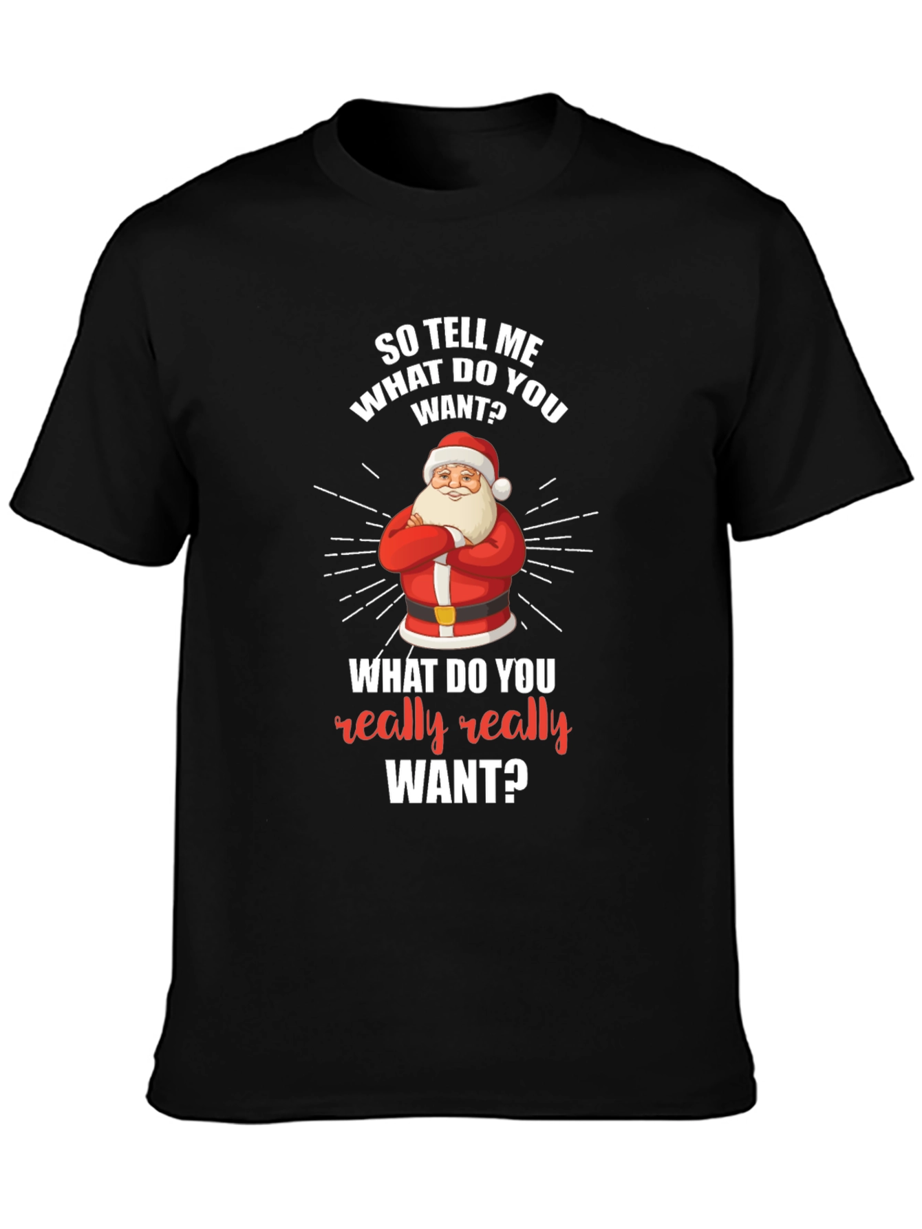Funny Christmas Santa T-Shirt