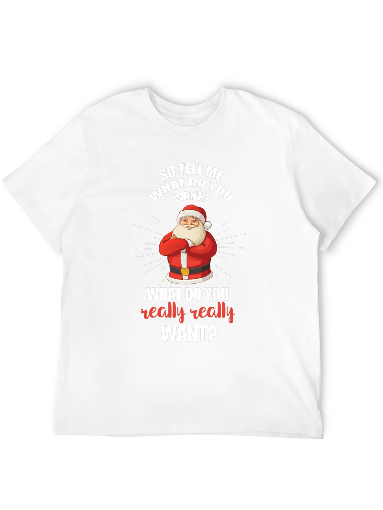 Funny Christmas Santa T-Shirt