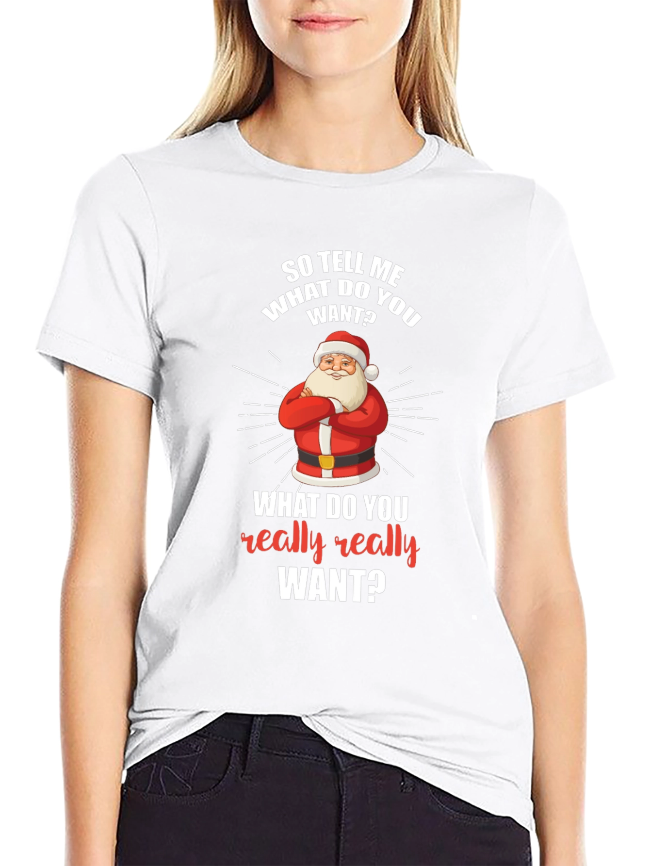 Funny Christmas Santa T-Shirt