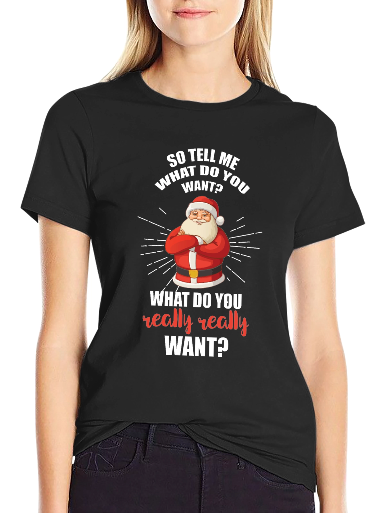Funny Christmas Santa T-Shirt
