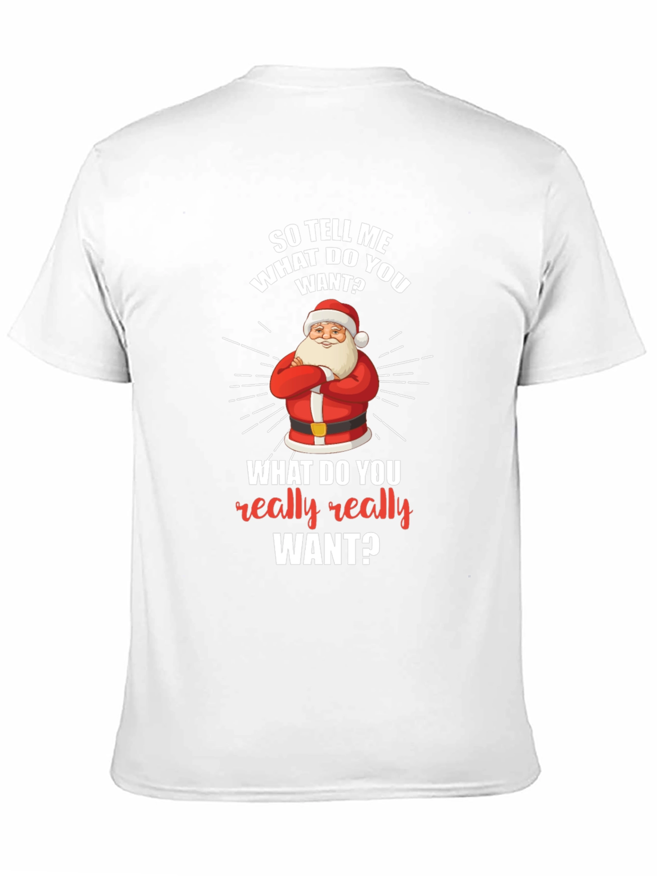 Funny Christmas Santa T-Shirt