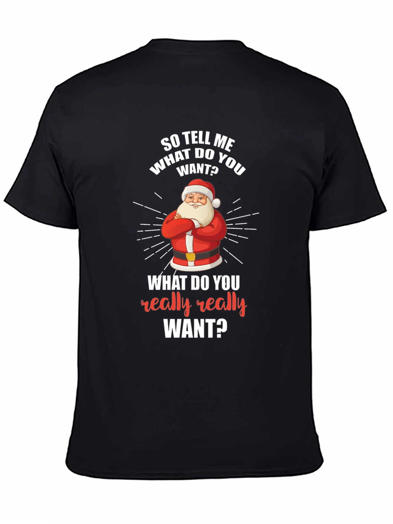 Funny Christmas Santa T-Shirt