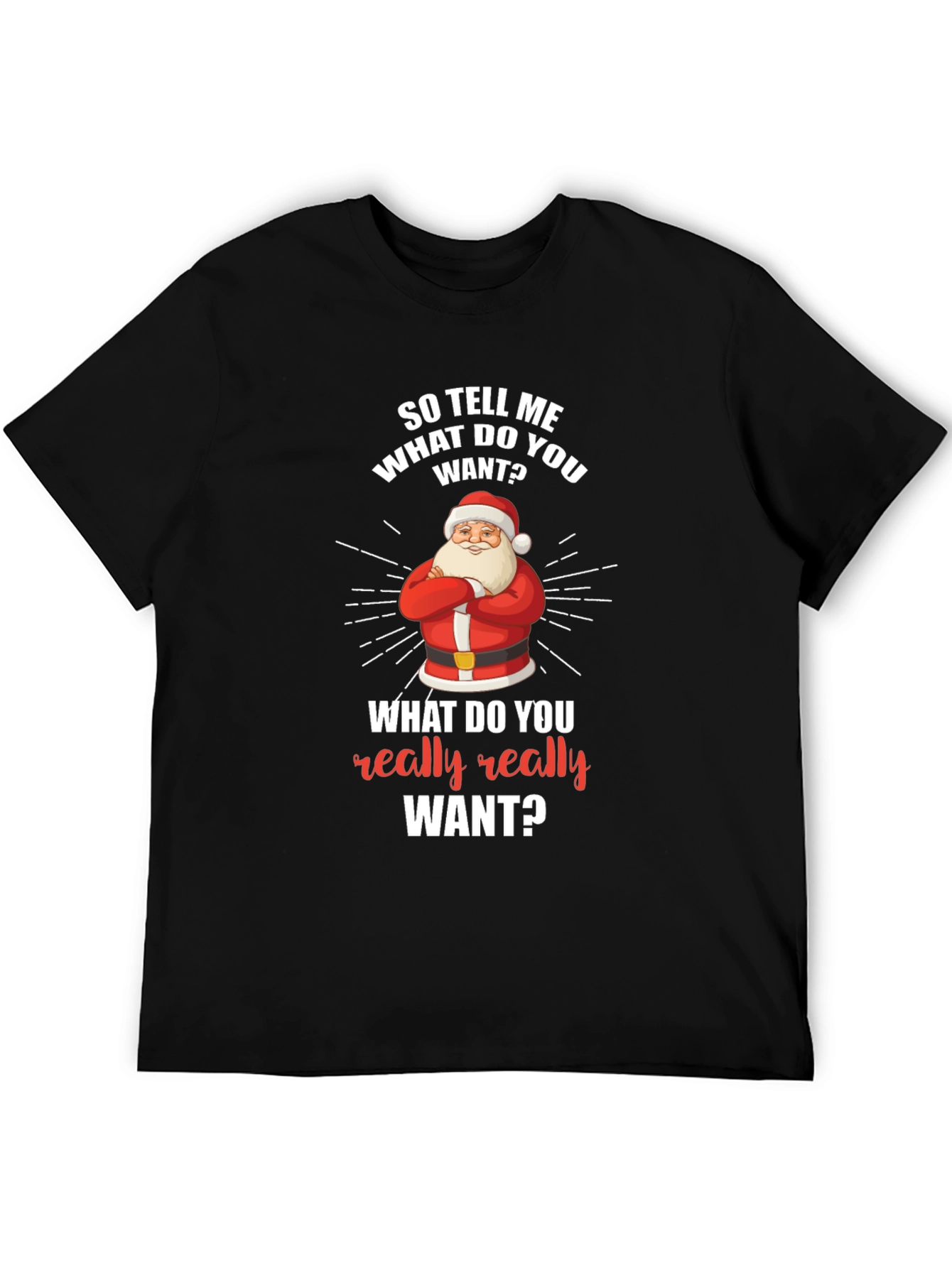 Funny Christmas Santa T-Shirt