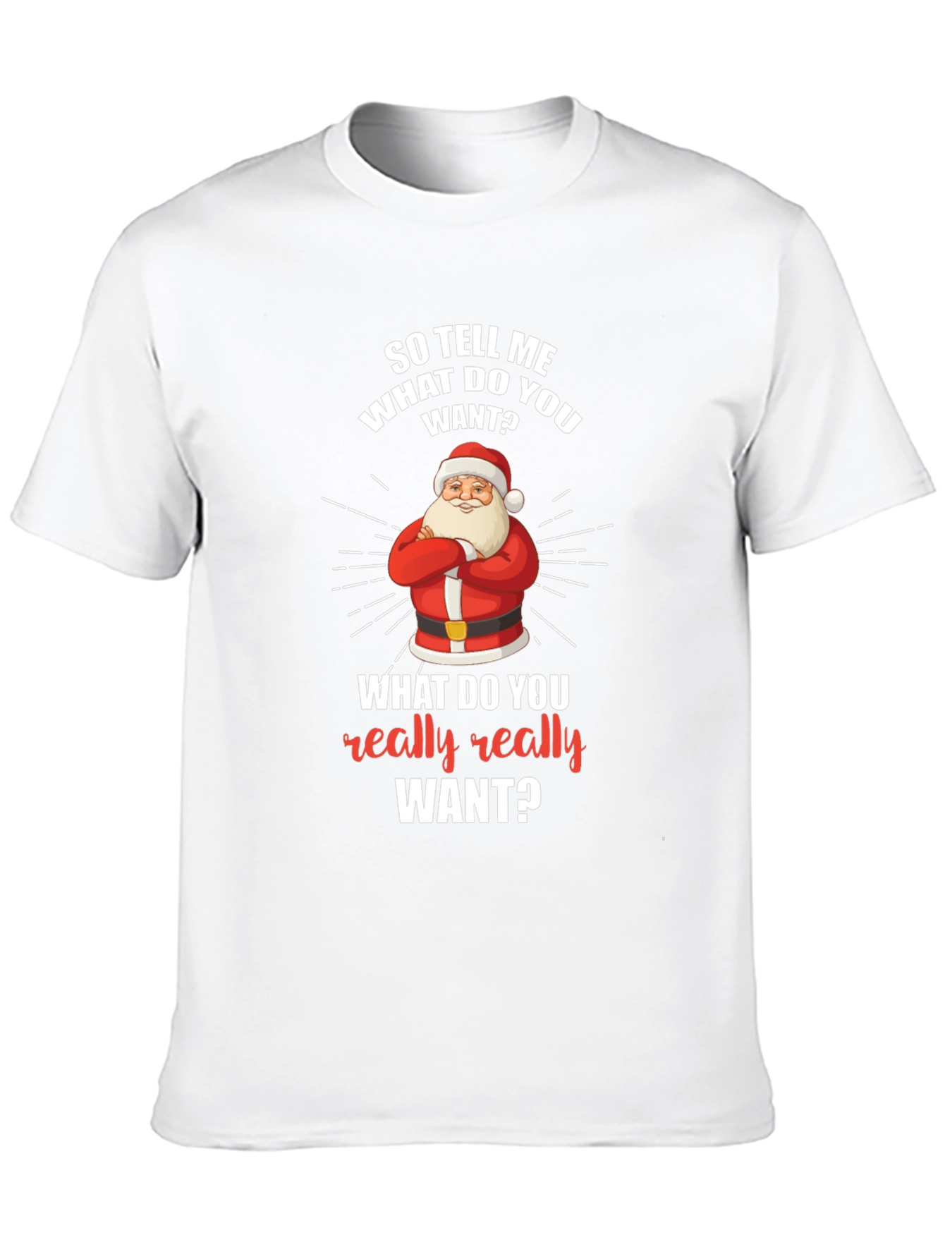 Funny Christmas Santa T-Shirt