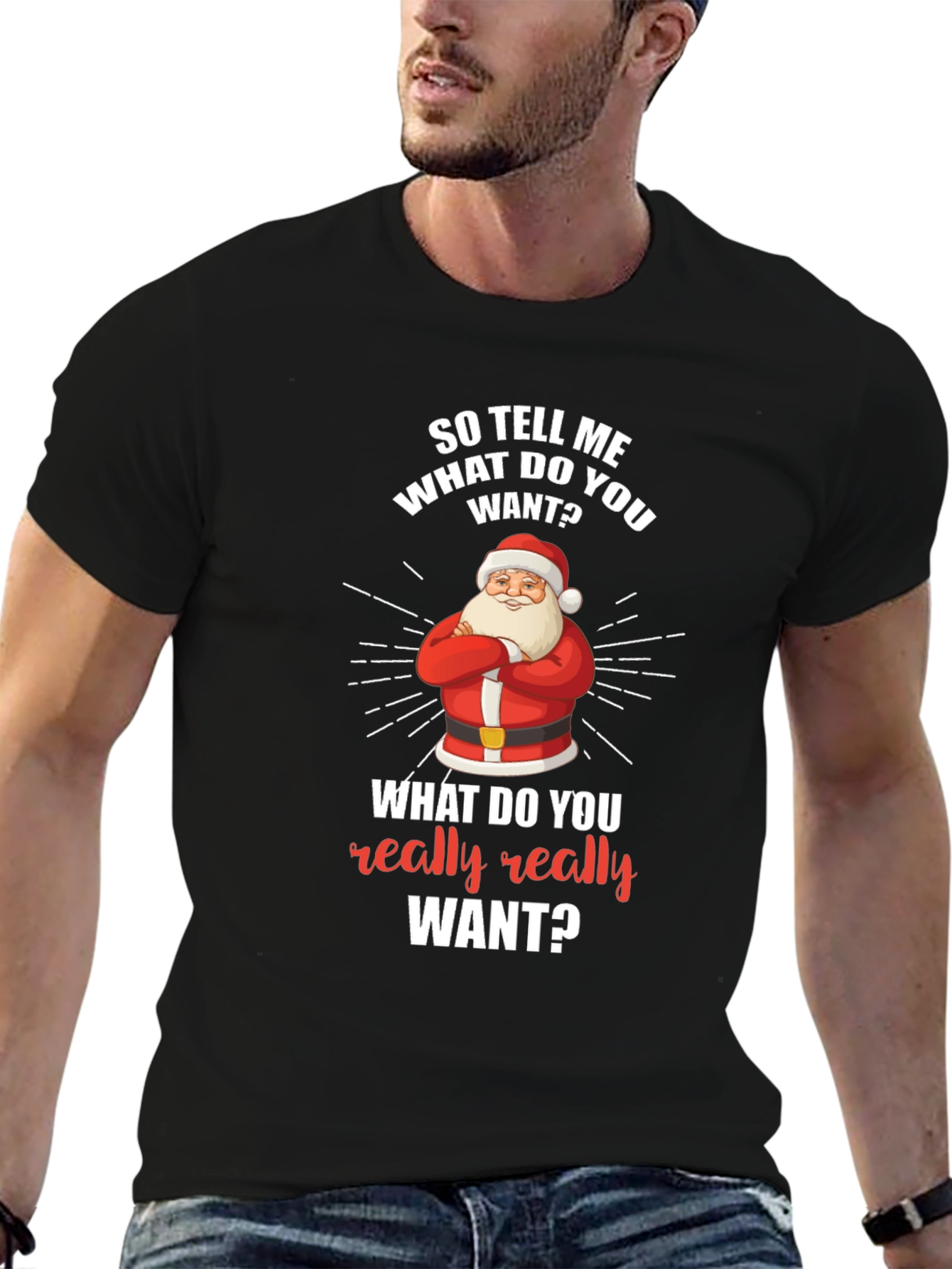 Funny Christmas Santa T-Shirt