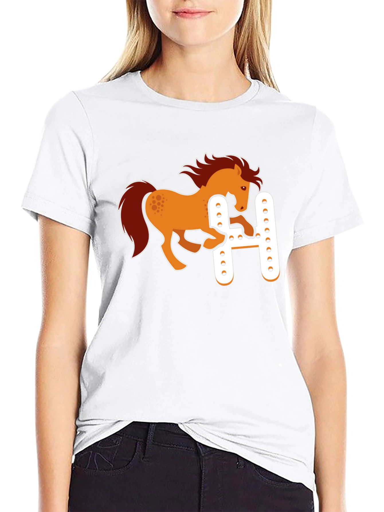 Equestrian Horse Jump T-Shirt