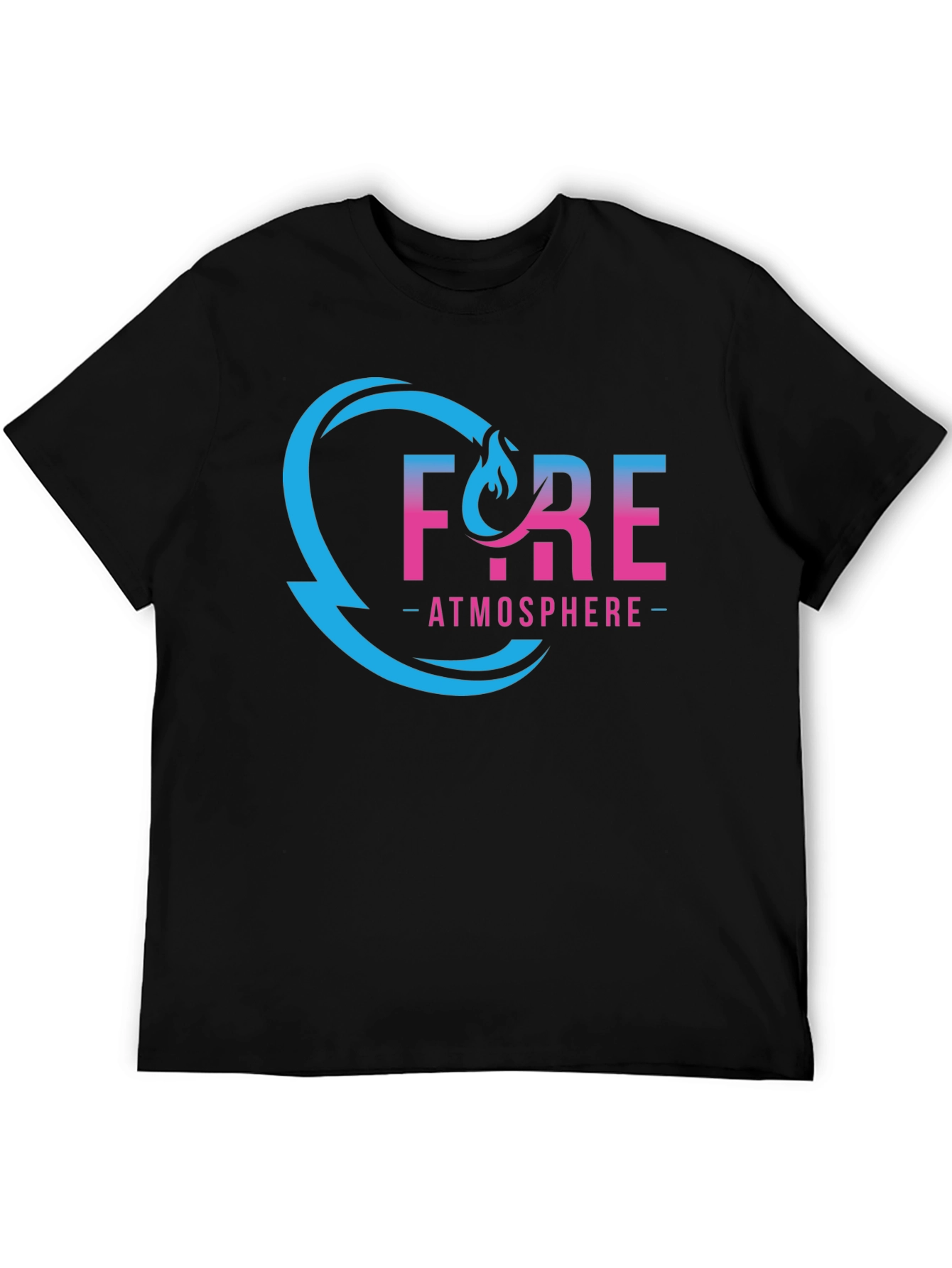 Fyre Atmosphere Black Graphic Tee