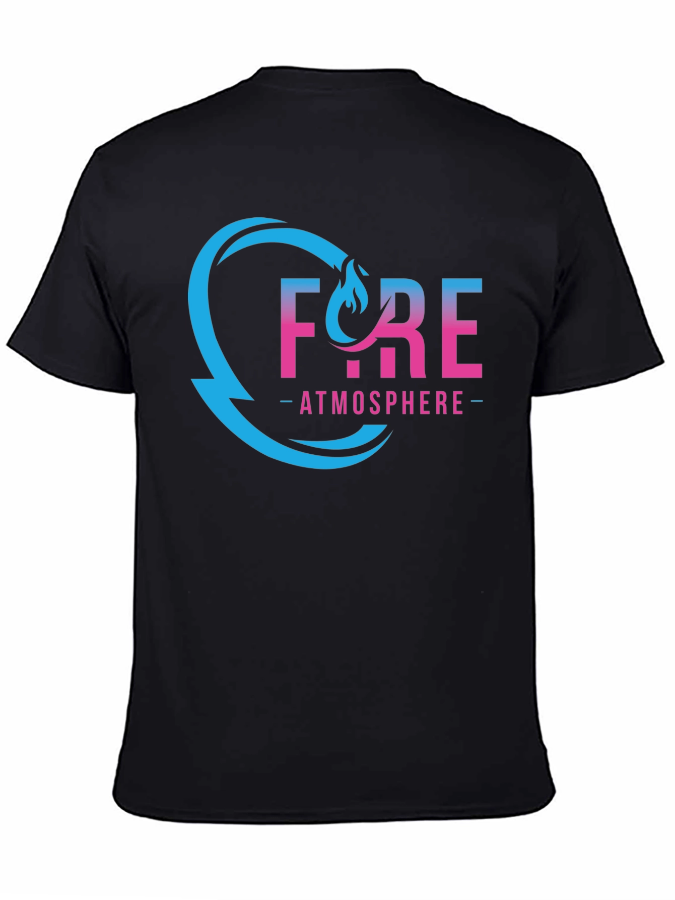 Fyre Atmosphere Black Graphic Tee