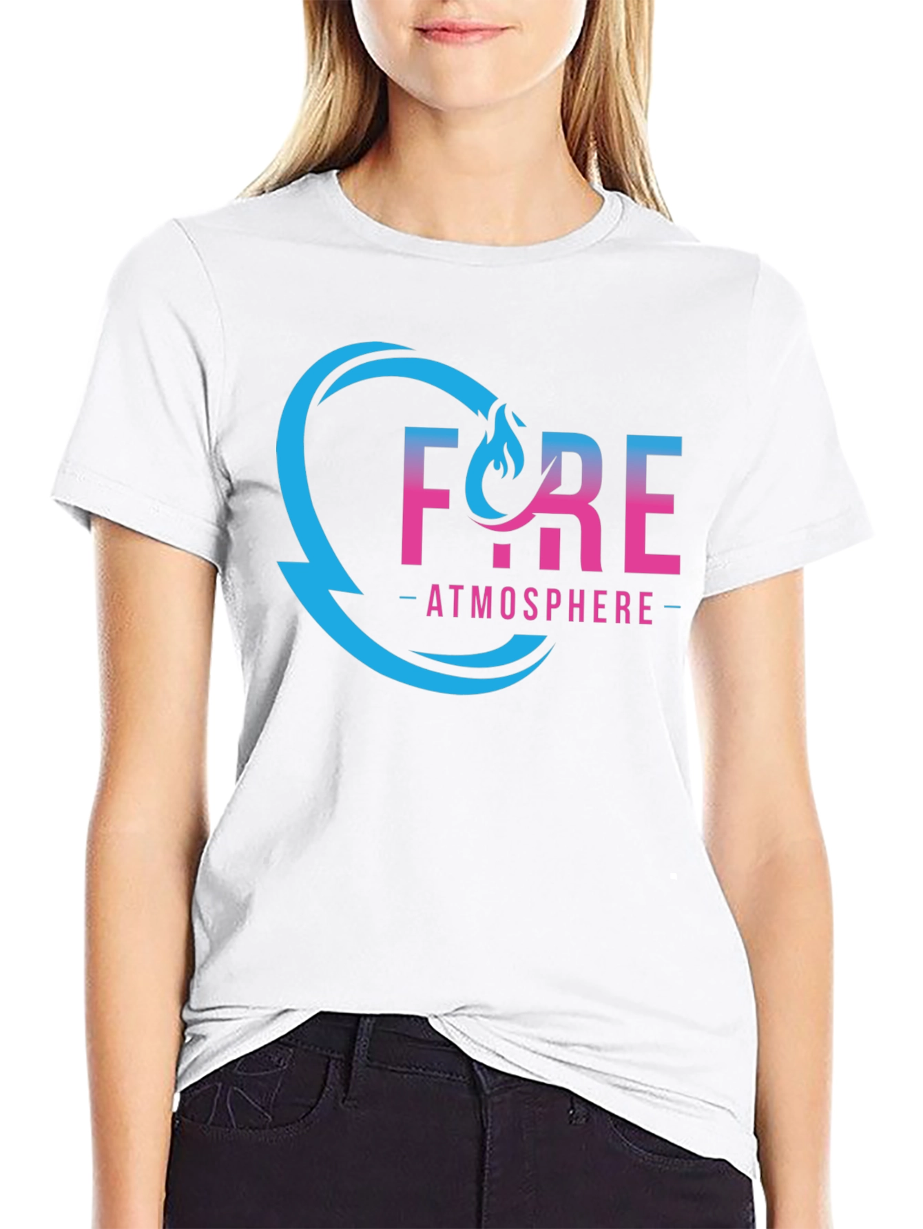 Fyre Atmosphere Black Graphic Tee