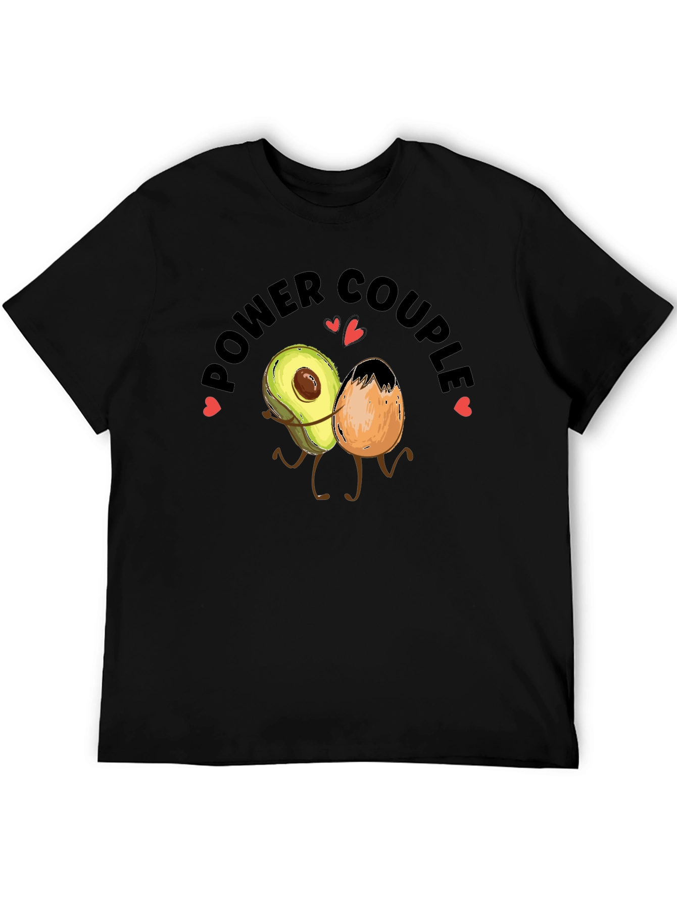 Power Couple Avocado & Egg Graphic Tee