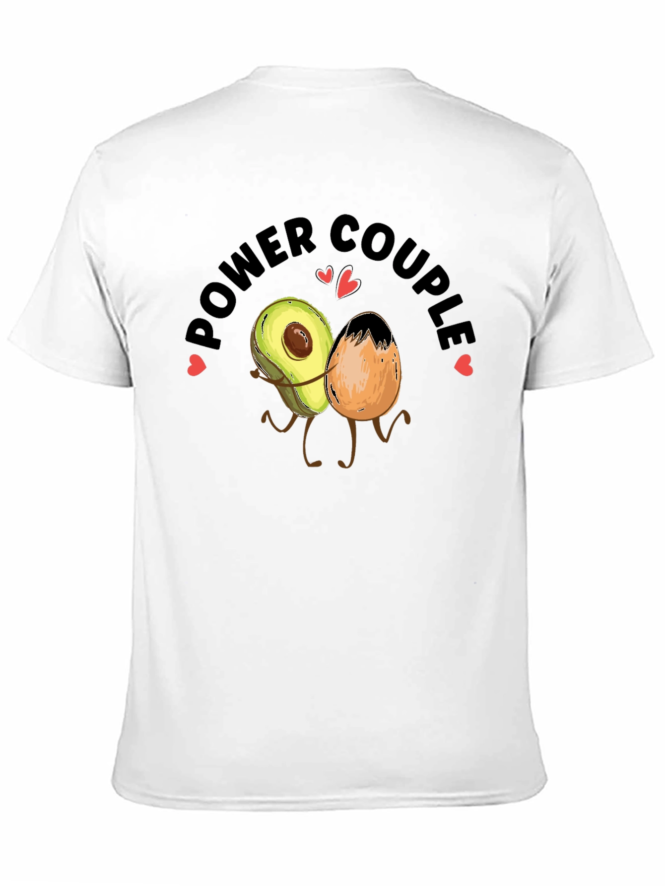 Power Couple Avocado & Egg Graphic Tee