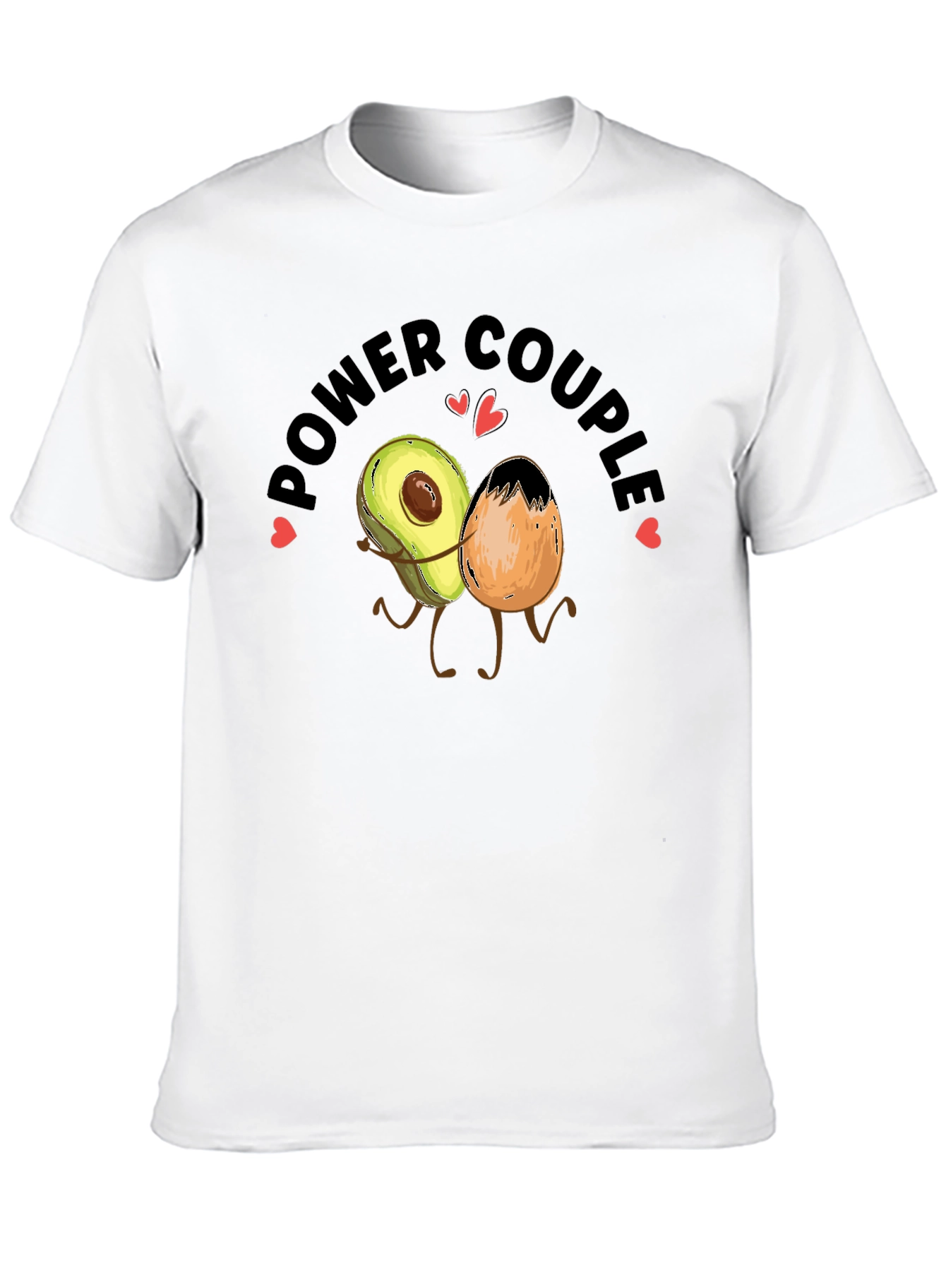 Power Couple Avocado & Egg Graphic Tee