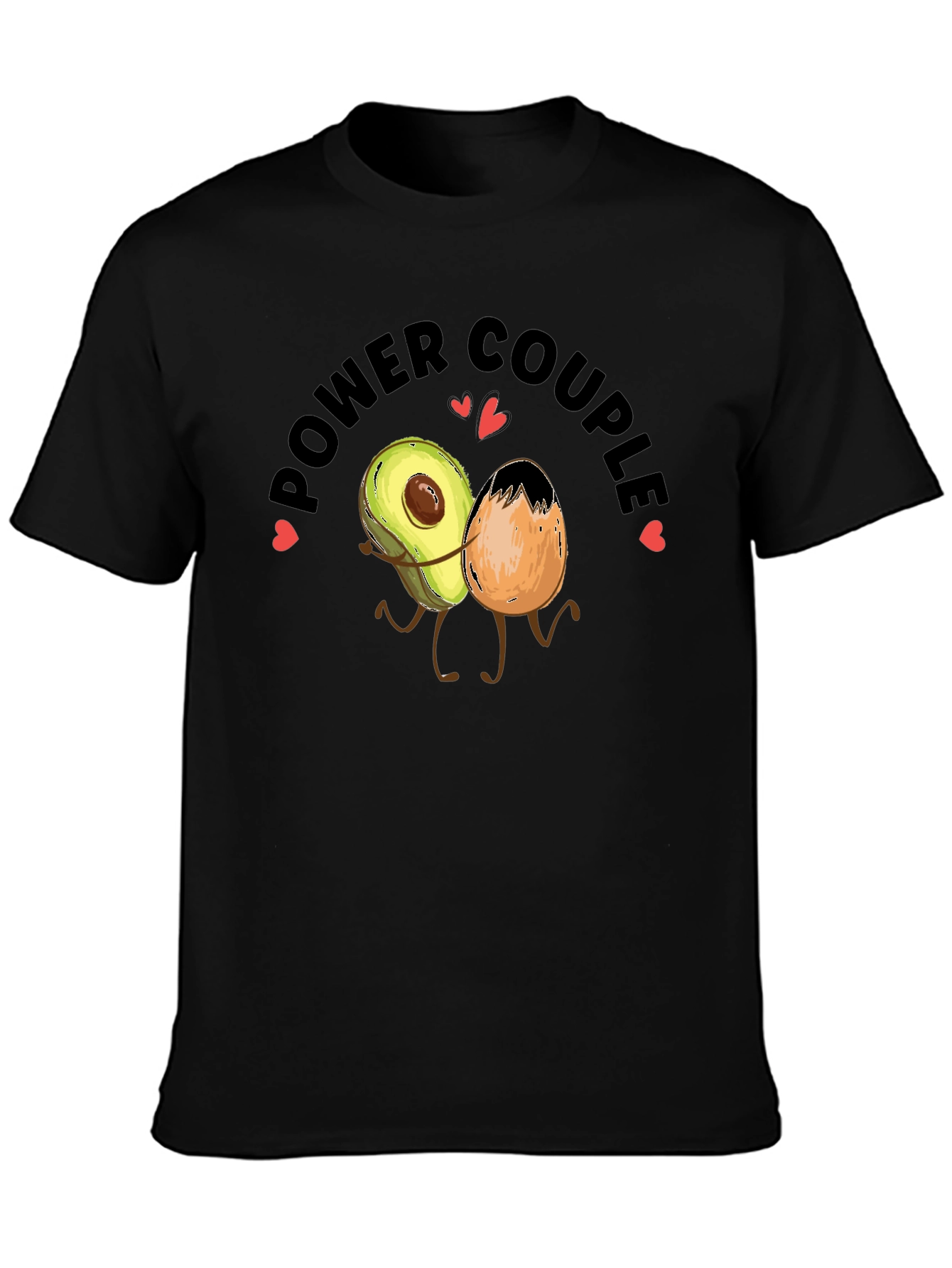 Power Couple Avocado & Egg Graphic Tee