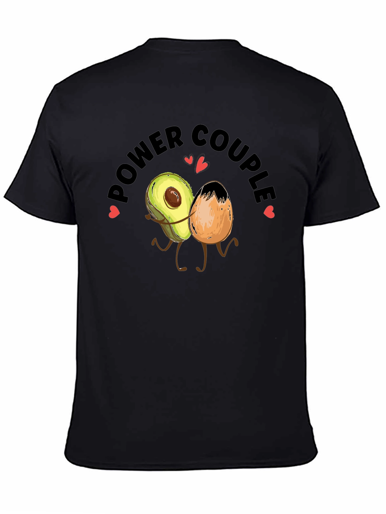 Power Couple Avocado & Egg Graphic Tee