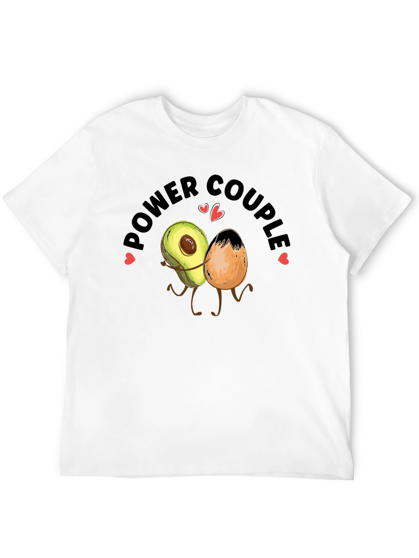 Power Couple Avocado & Egg Graphic Tee