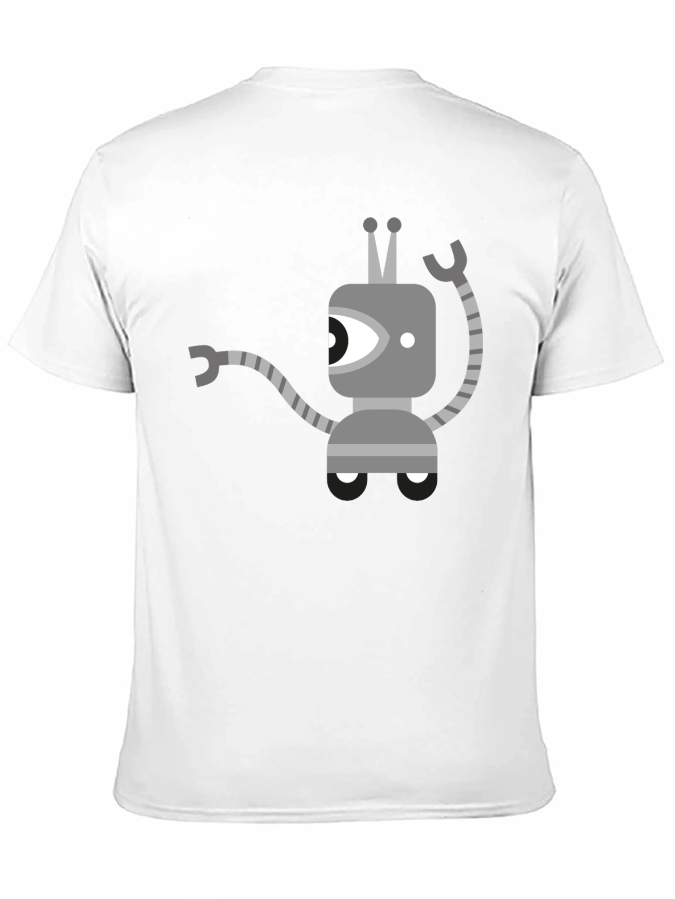 Robot Graphic Black T-Shirt