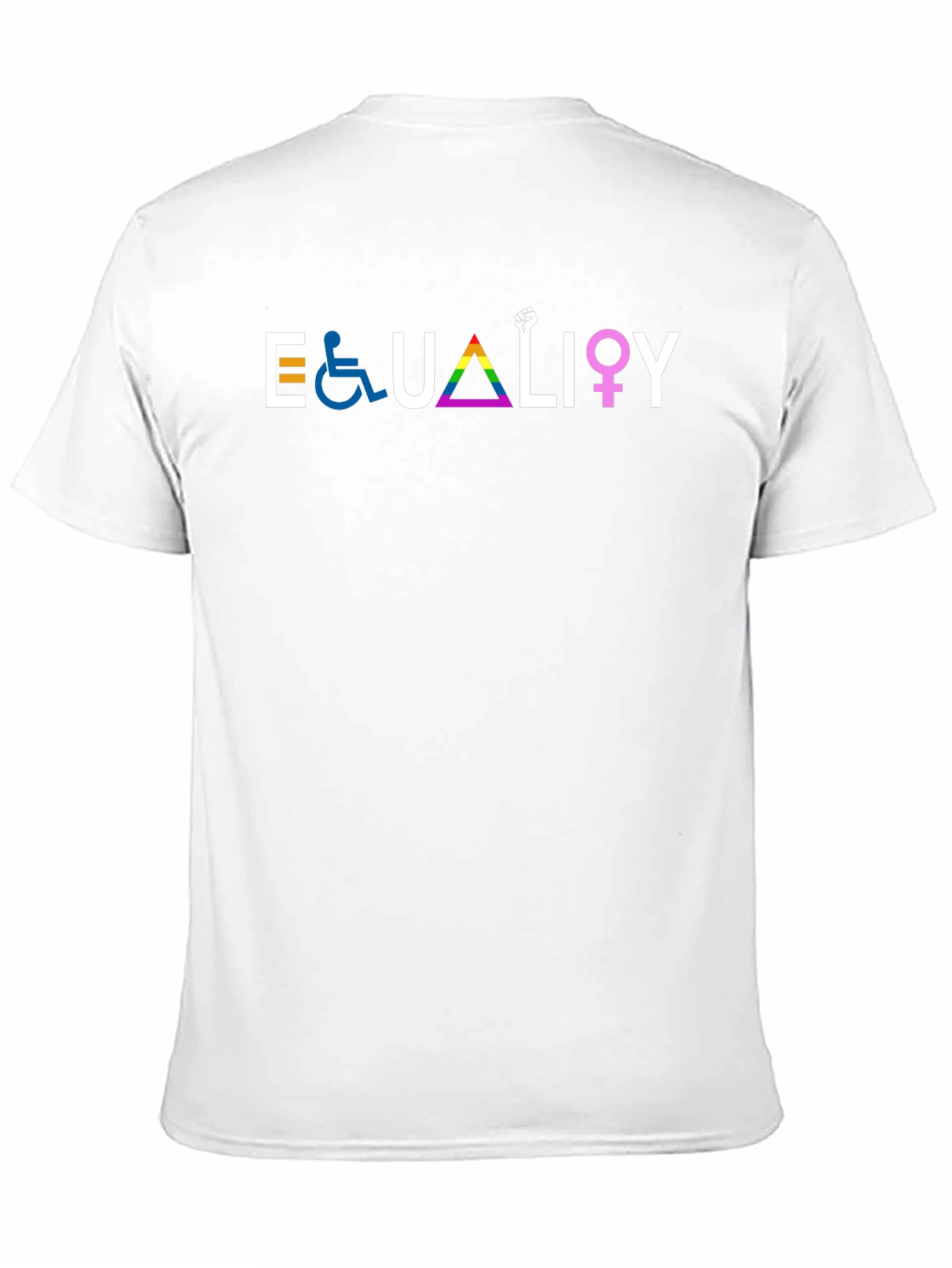 Equality Graphic Tee - Black Unisex T-Shirt