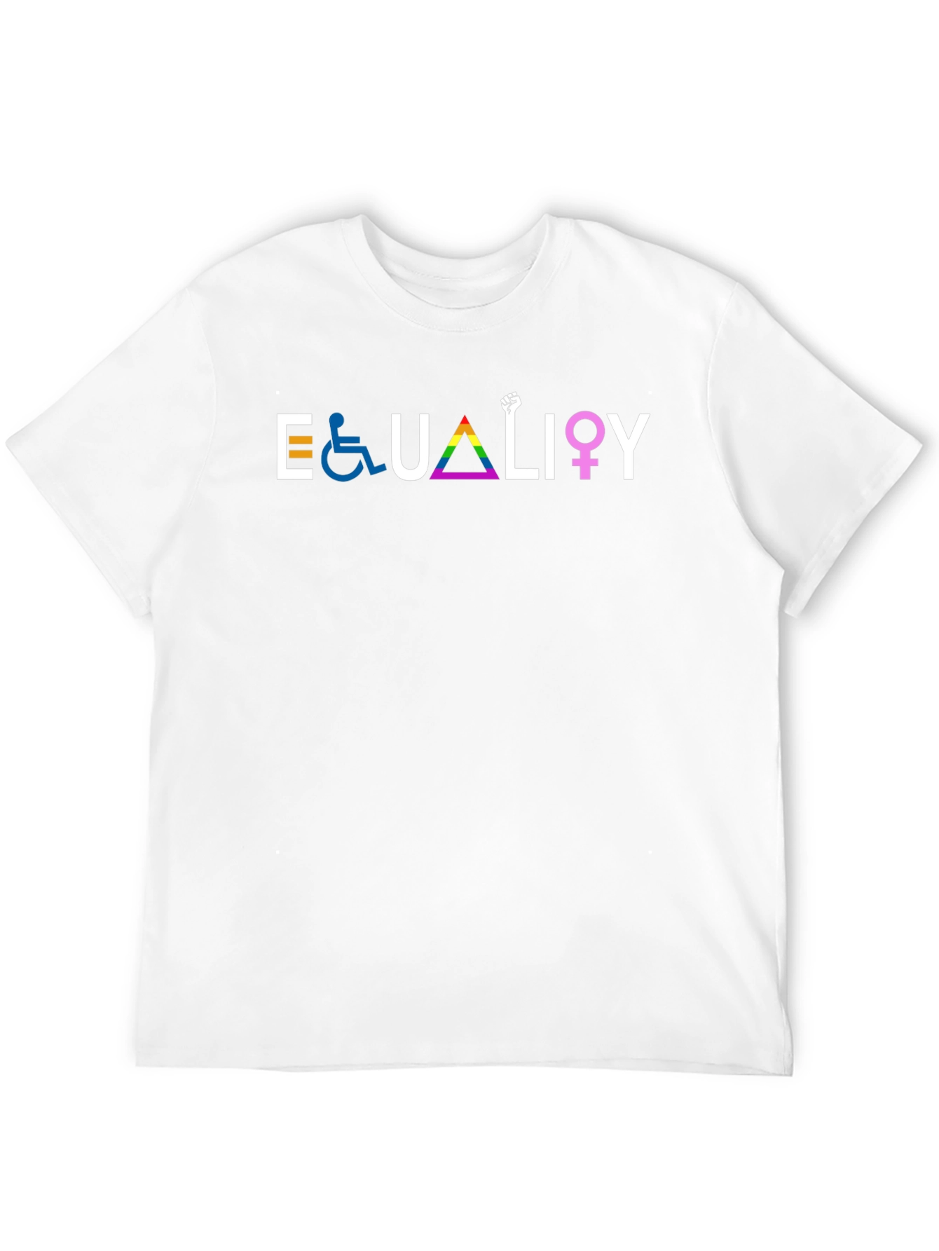 Equality Graphic Tee - Black Unisex T-Shirt