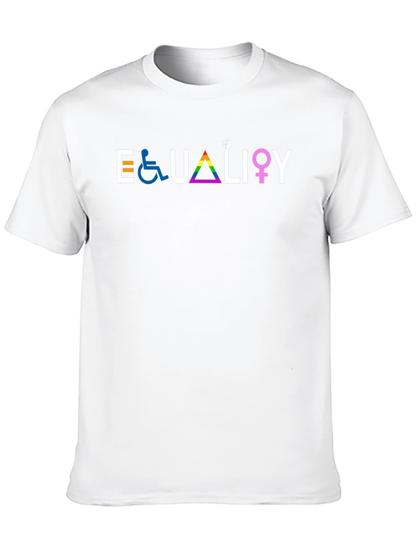 Equality Graphic Tee - Black Unisex T-Shirt