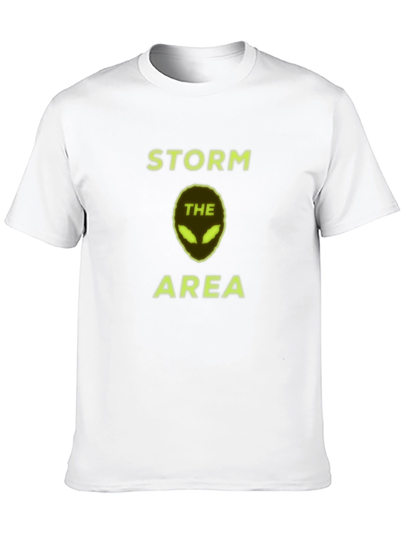 Storm The Area Alien Graphic T-Shirt