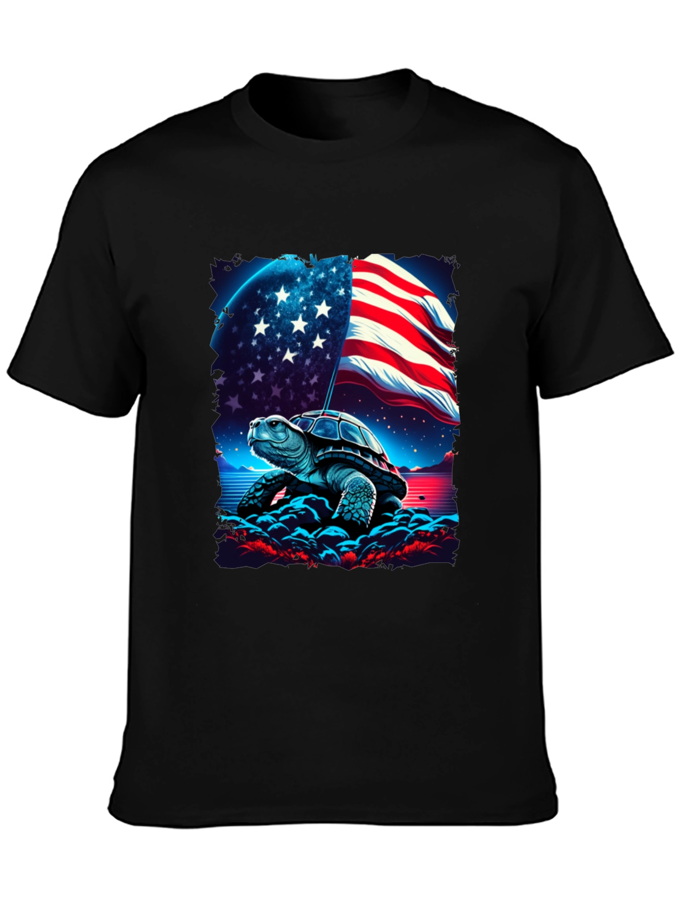 Patriotic Turtle T-Shirt