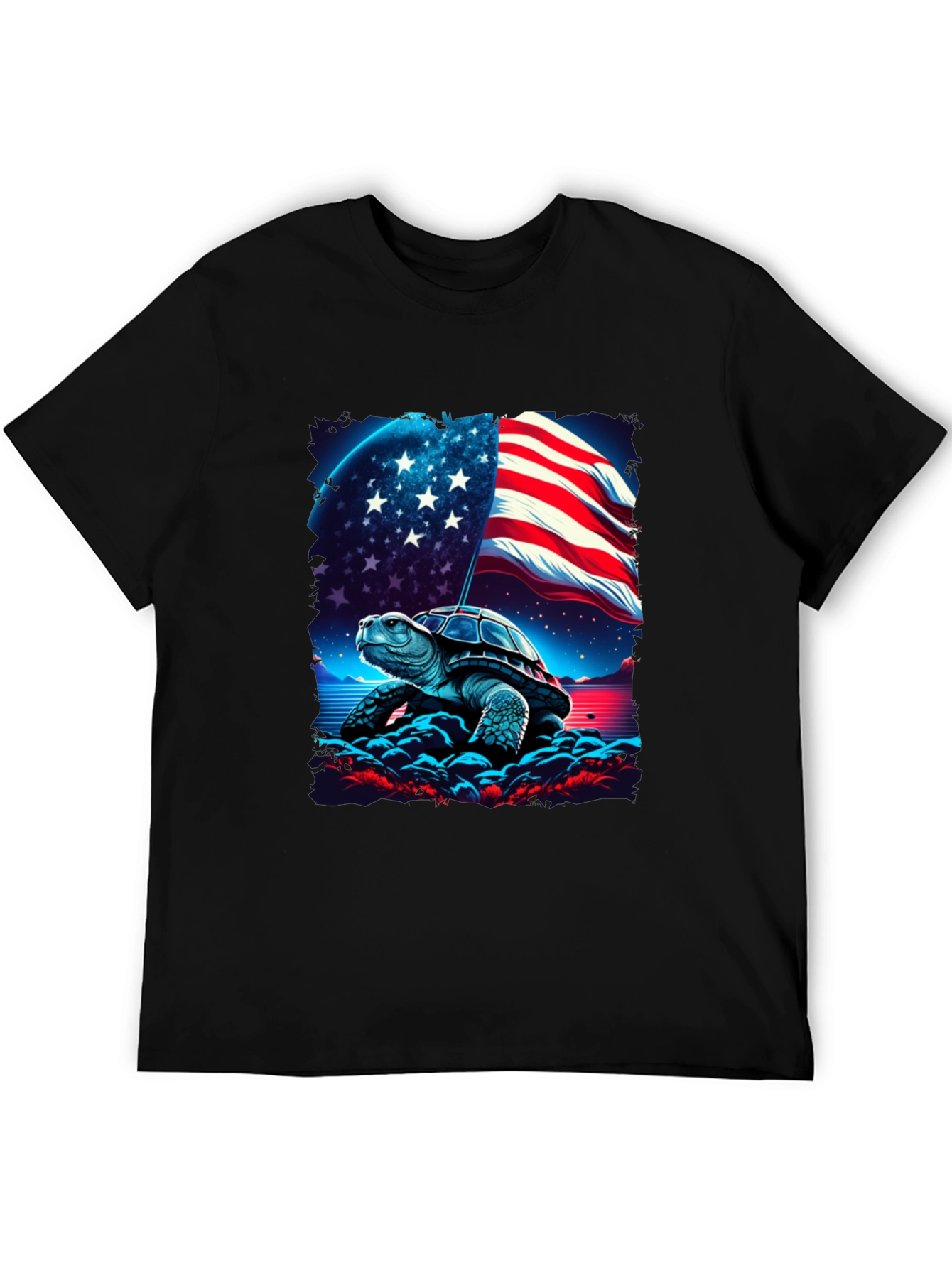 Patriotic Turtle T-Shirt