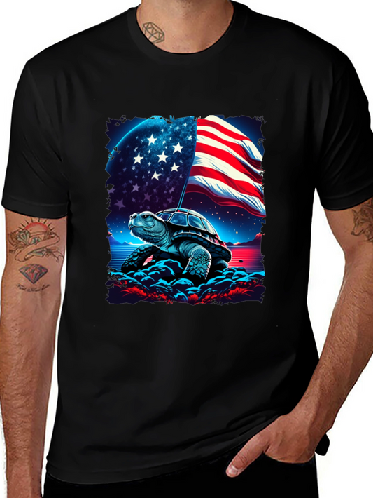Patriotic Turtle T-Shirt