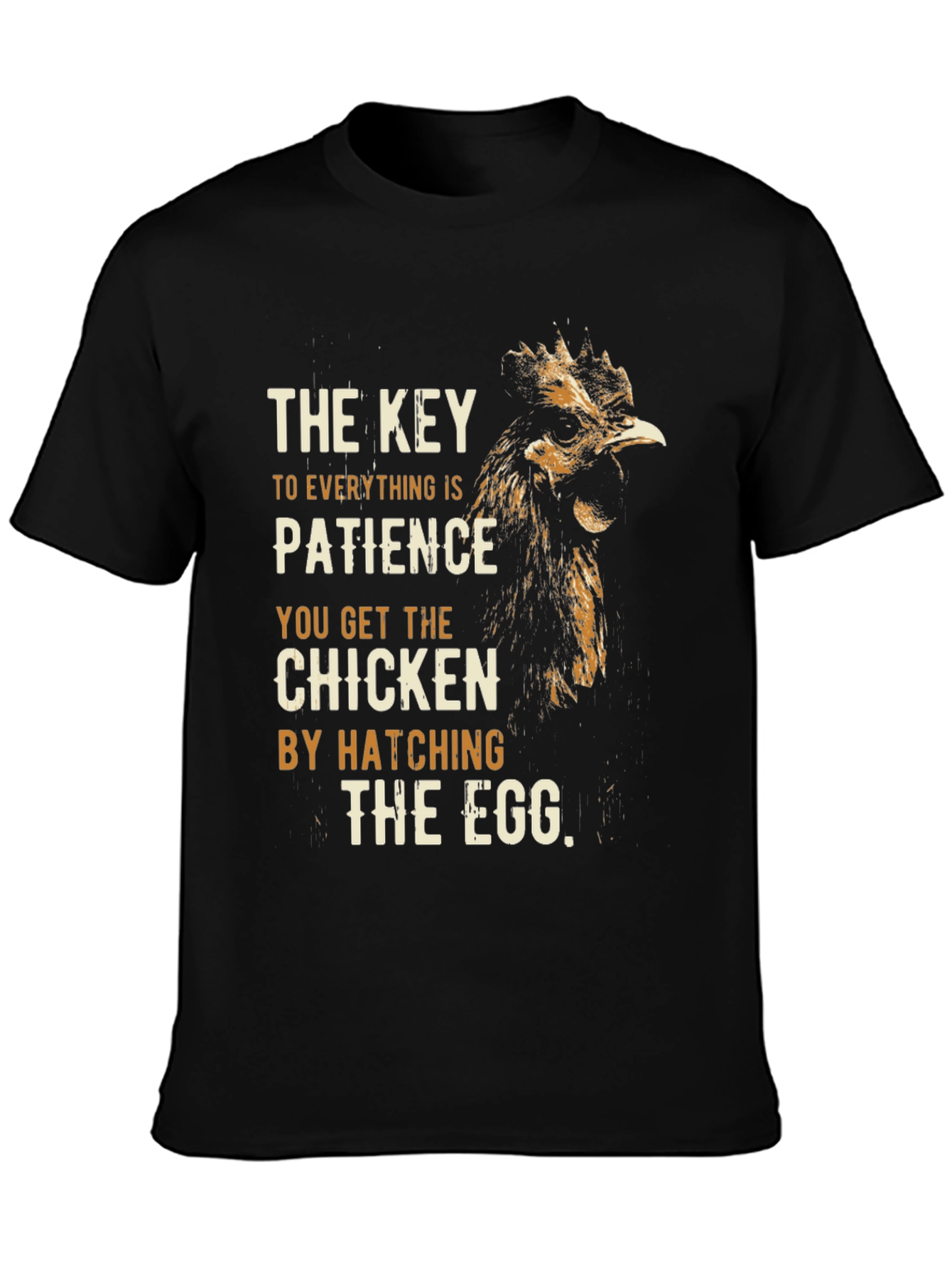 Patience Chicken Hatching T-Shirt