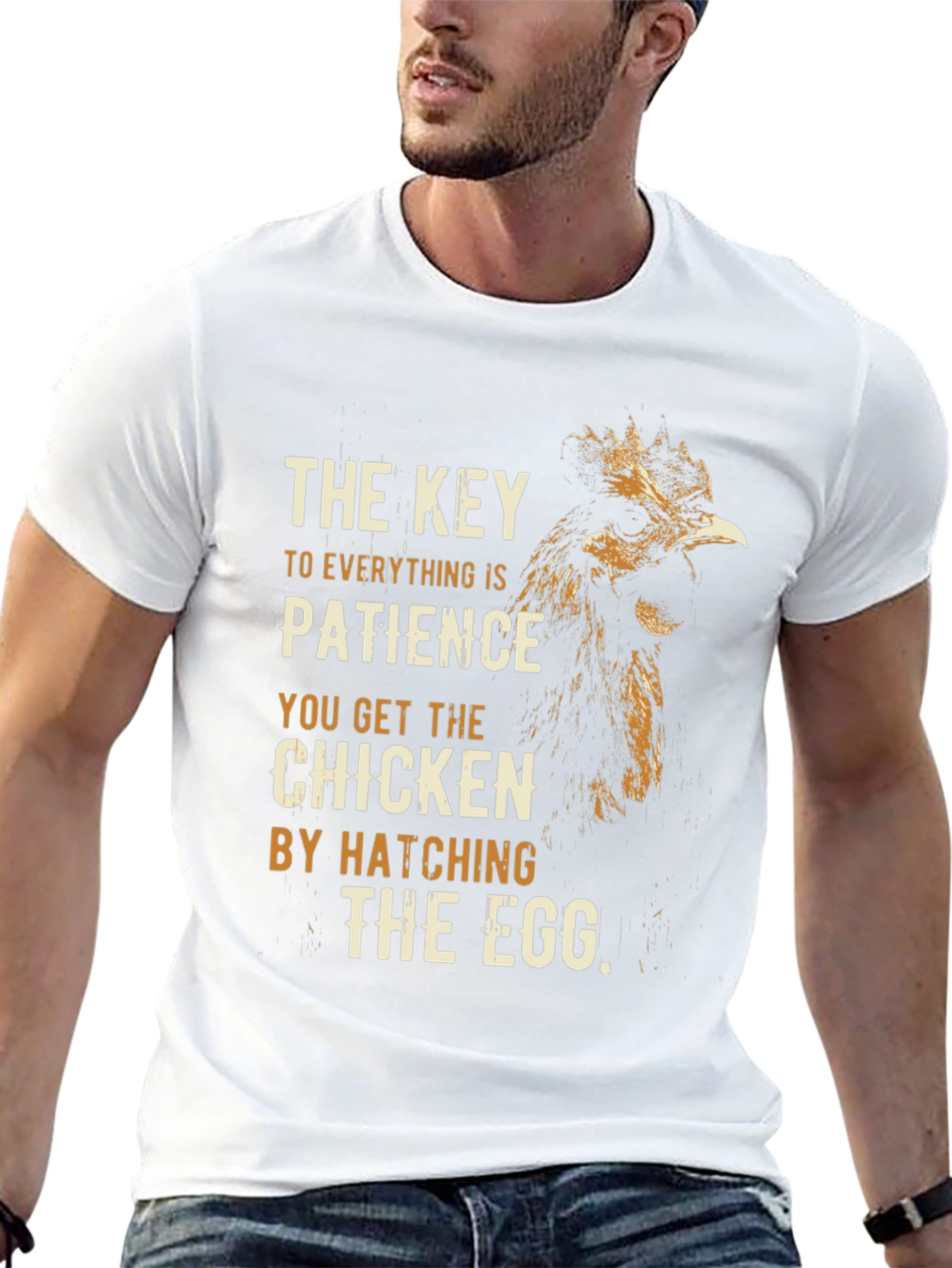 Patience Chicken Hatching T-Shirt