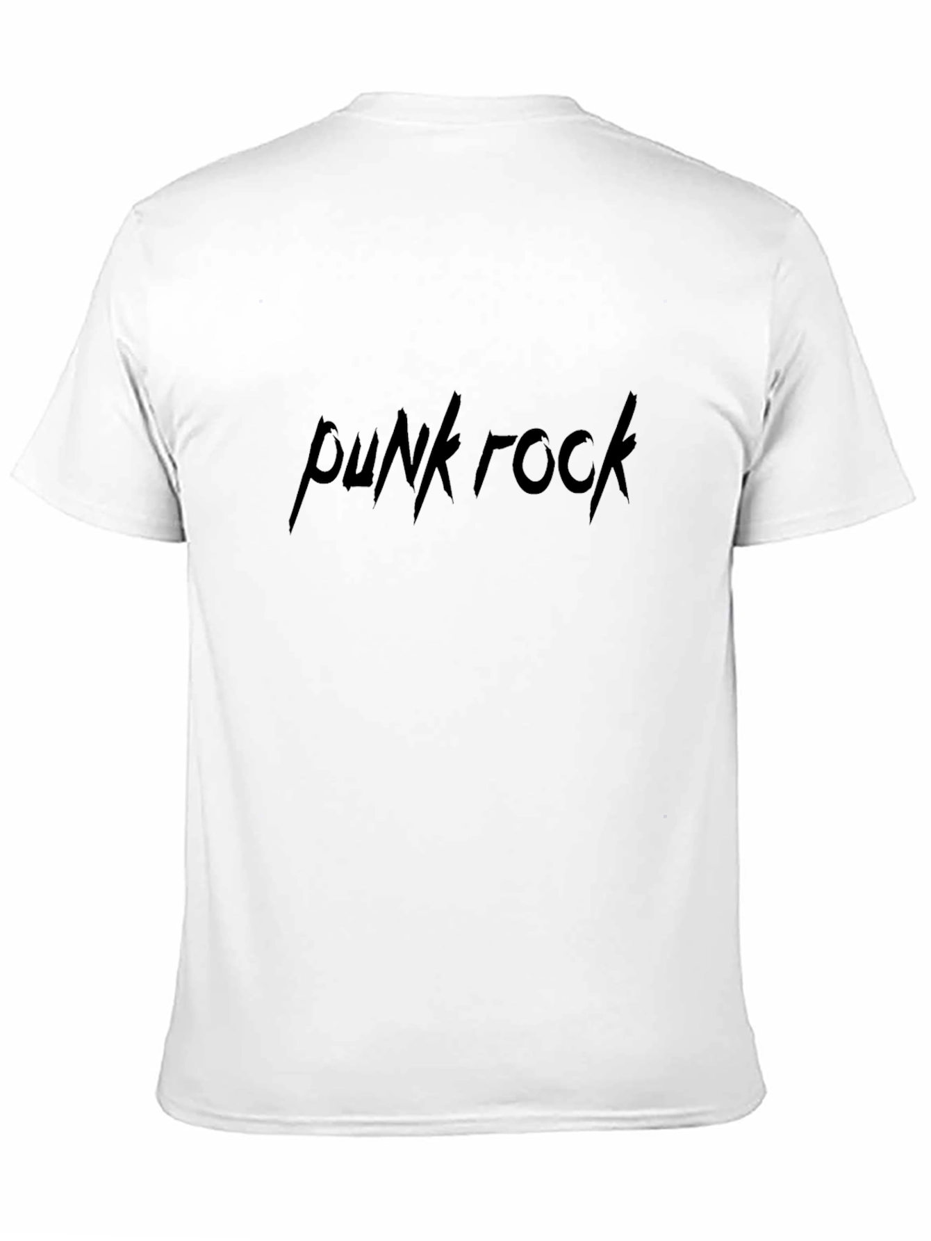 Punk Rock Black T-Shirt - Edgy & Stylish