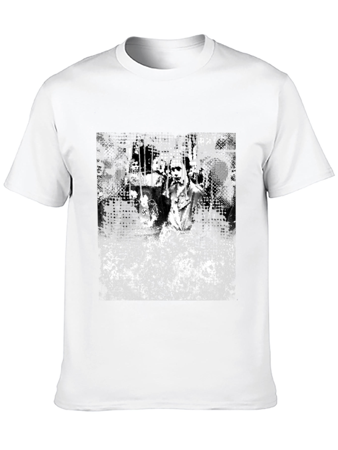 Edgy Black Graphic Tee