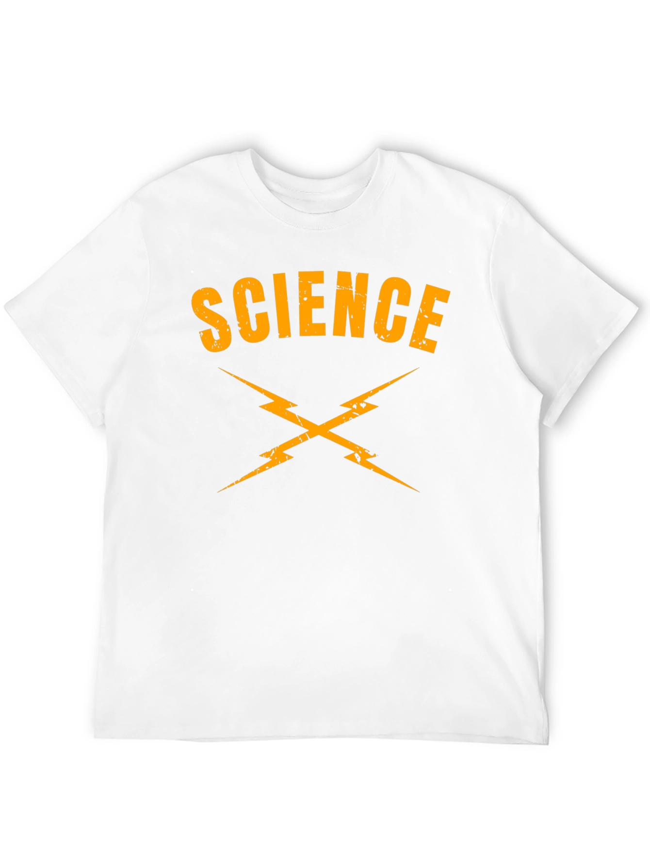 Science Lightning Bolt T-Shirt - Black