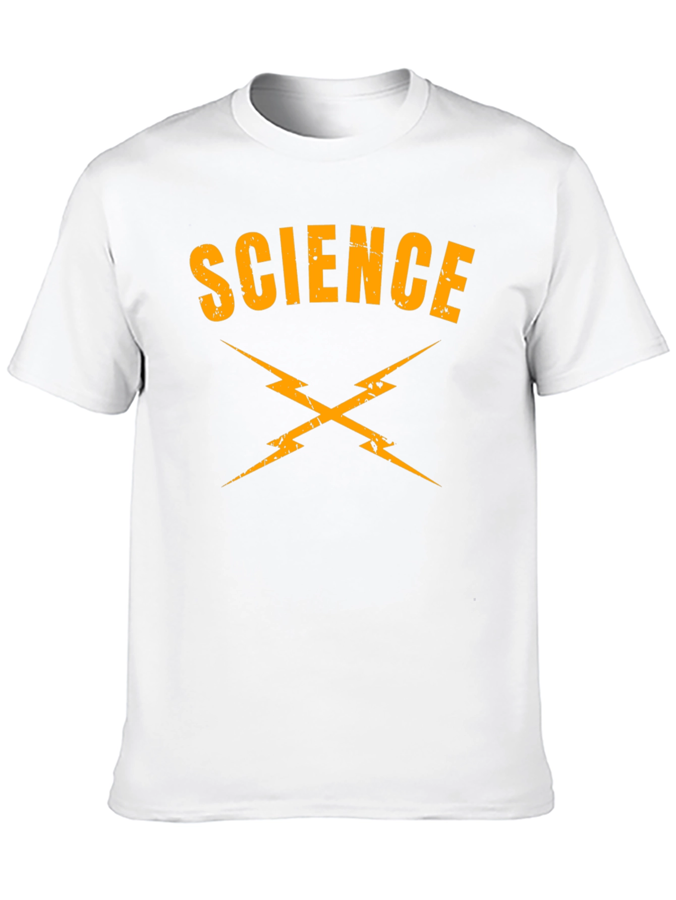 Science Lightning Bolt T-Shirt - Black