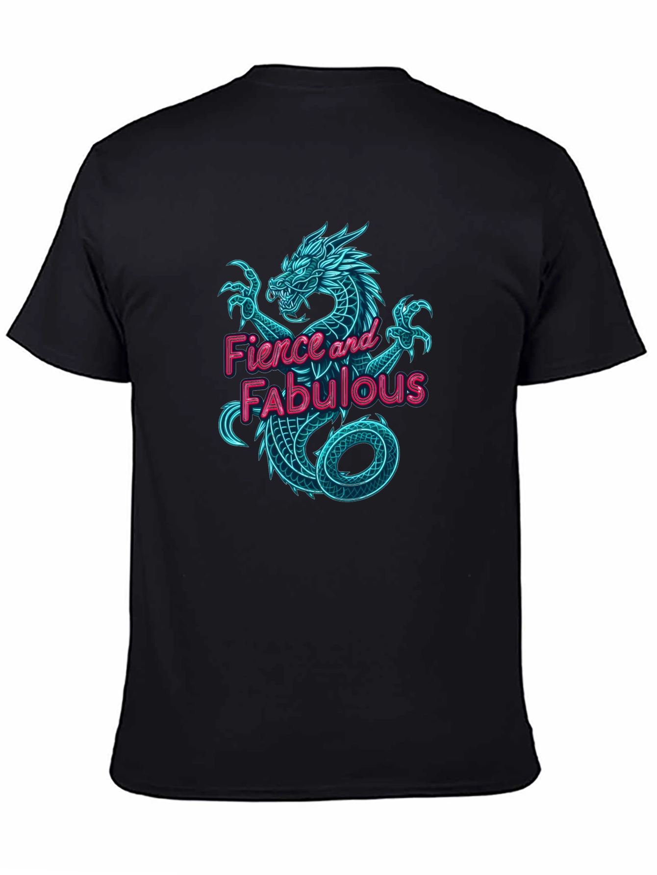Fierce & Fabulous Dragon Graphic Tee