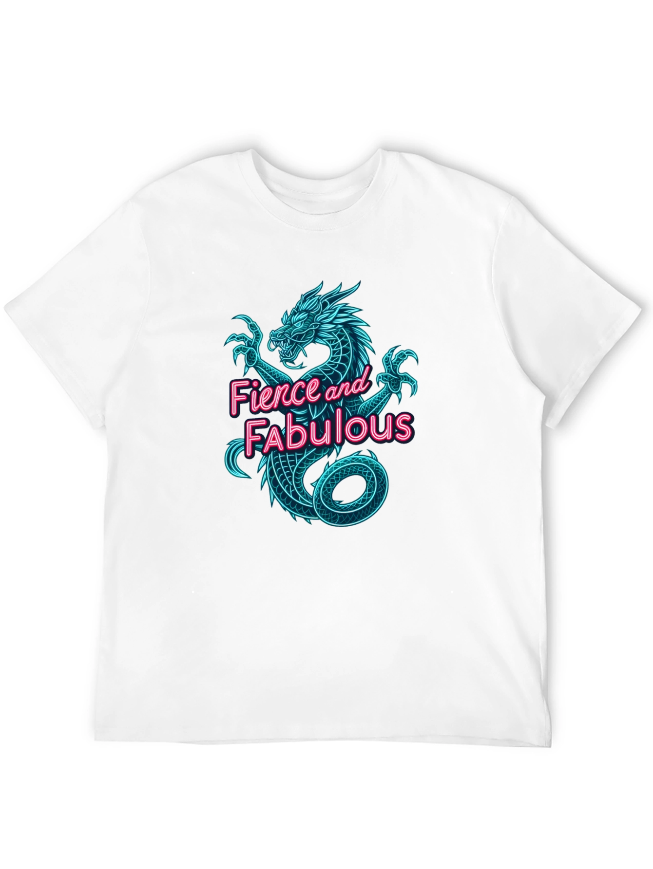 Fierce & Fabulous Dragon Graphic Tee