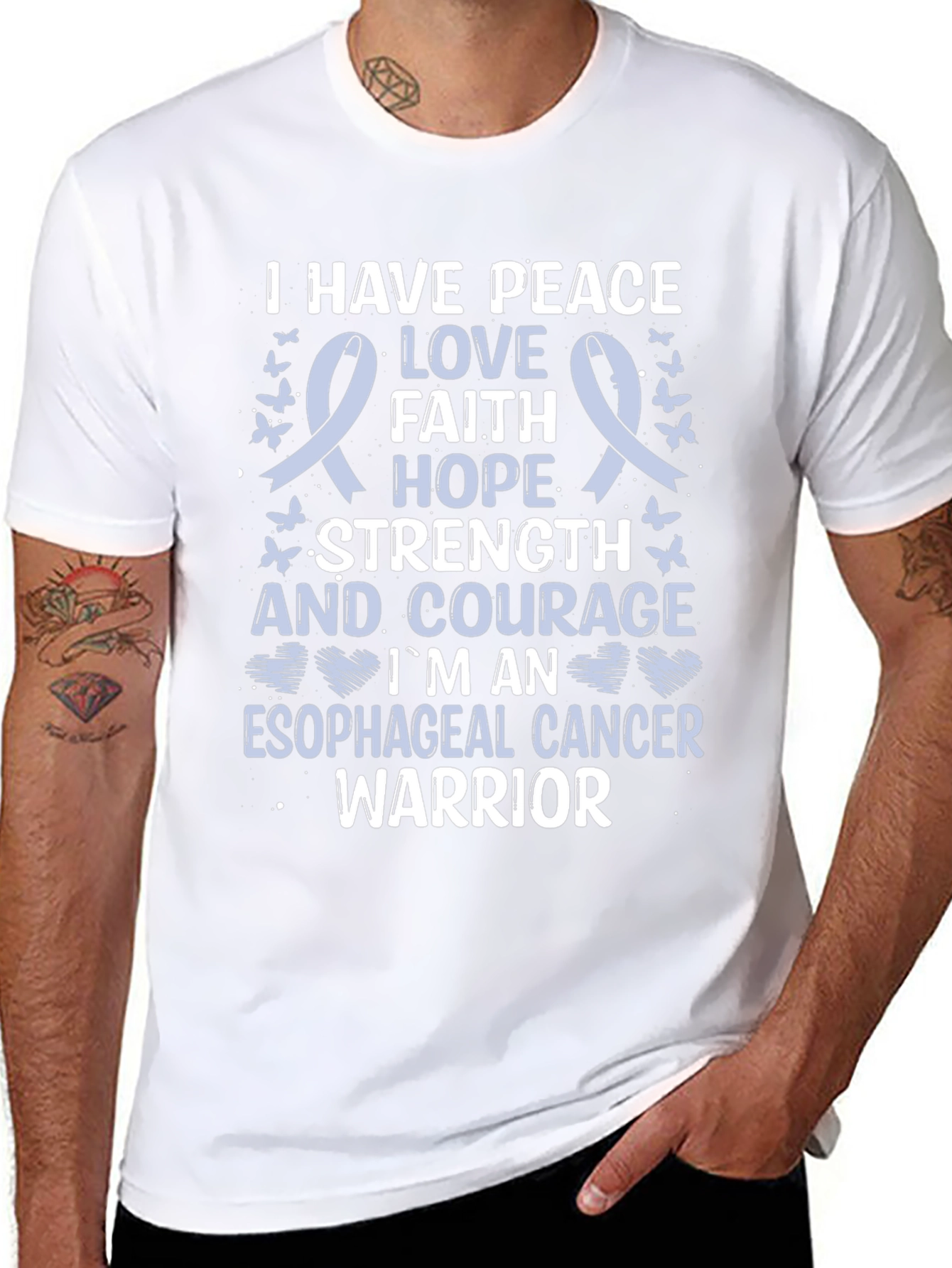 Esophageal Cancer Warrior T-Shirt