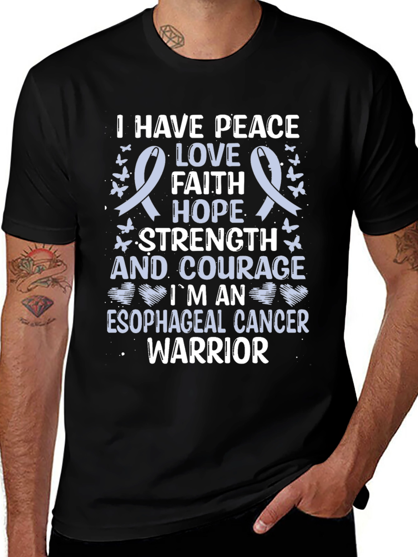 Esophageal Cancer Warrior T-Shirt