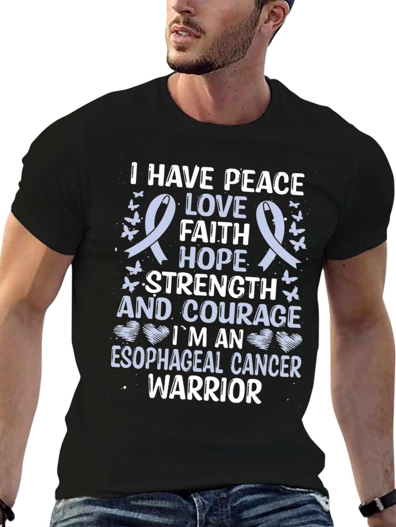 Esophageal Cancer Warrior T-Shirt