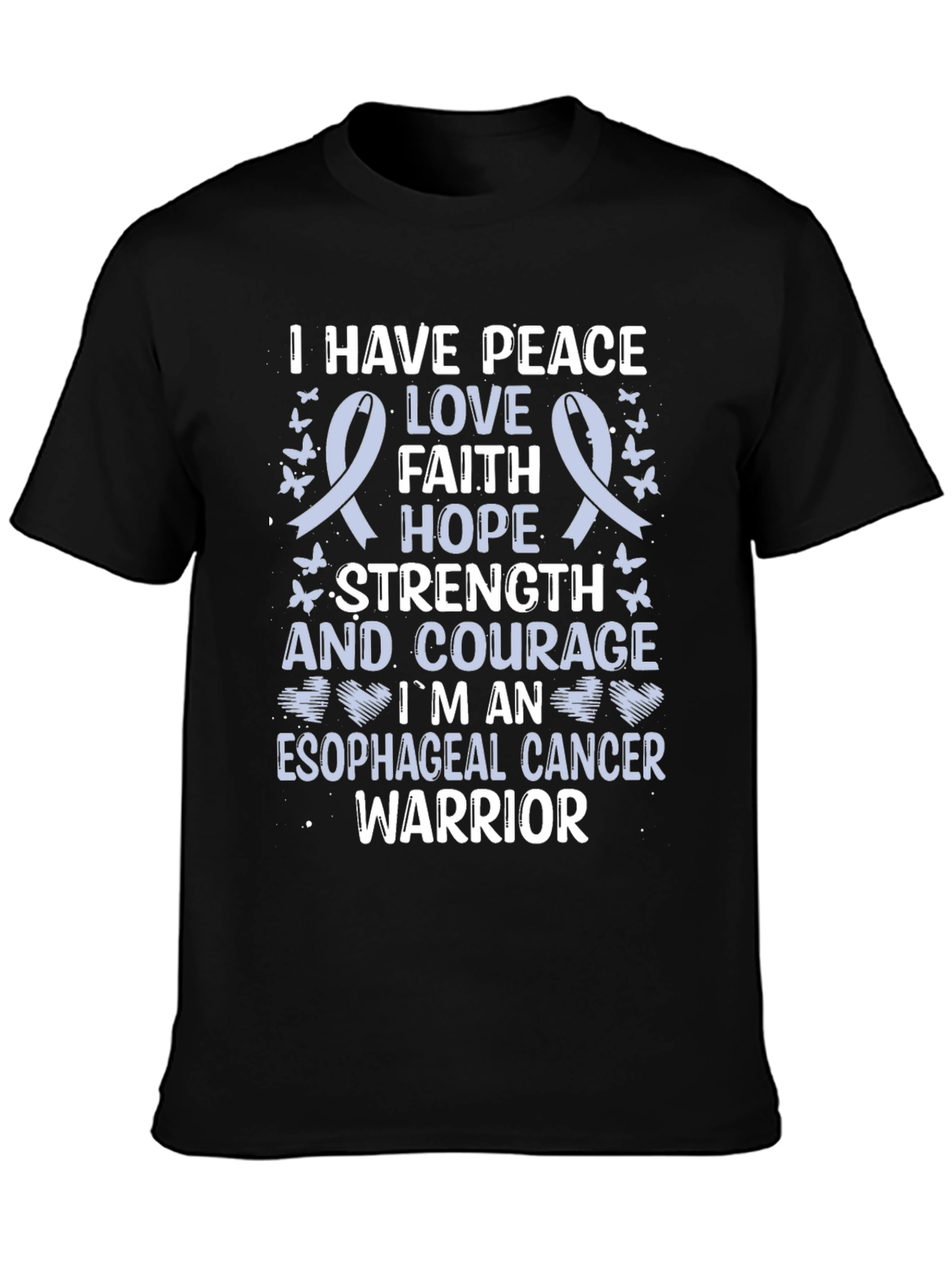 Esophageal Cancer Warrior T-Shirt