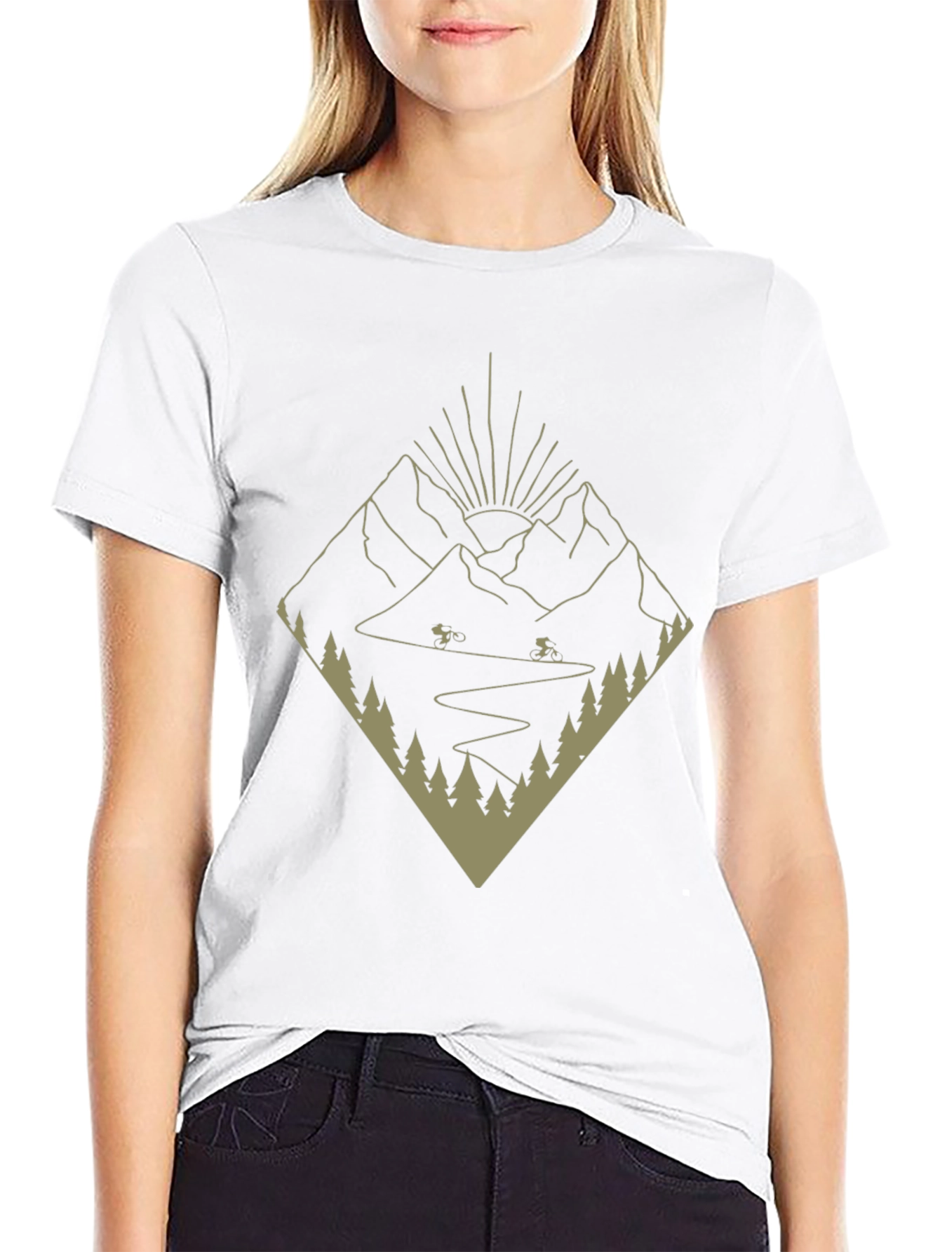 Mountain Biking Adventure Tee - Graphic T-Shirt