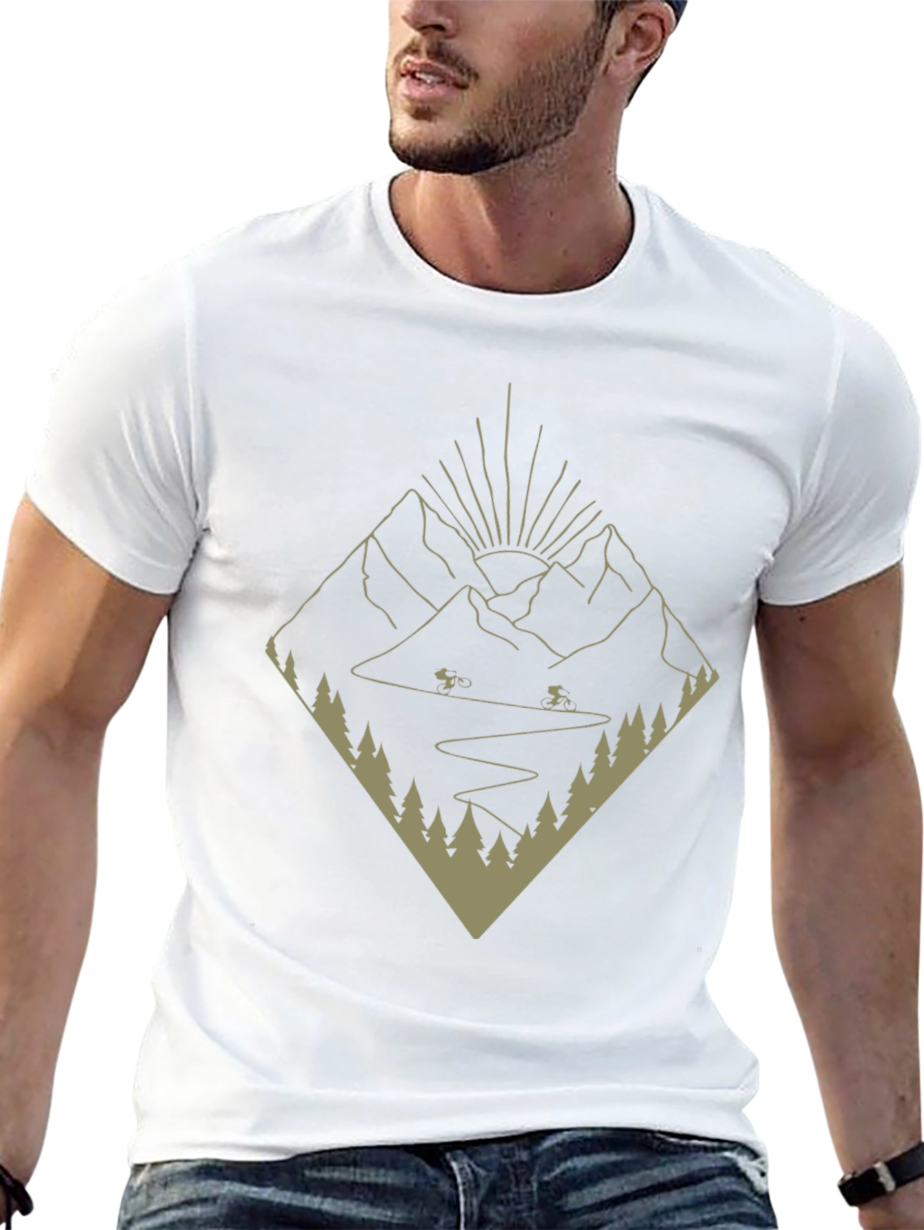 Mountain Biking Adventure Tee - Graphic T-Shirt
