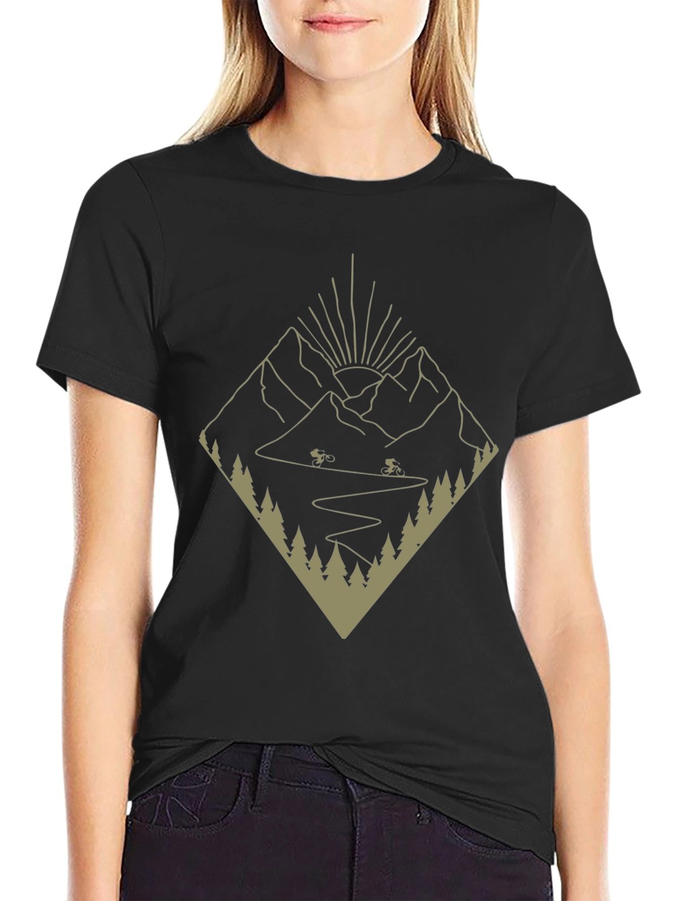 Mountain Biking Adventure Tee - Graphic T-Shirt