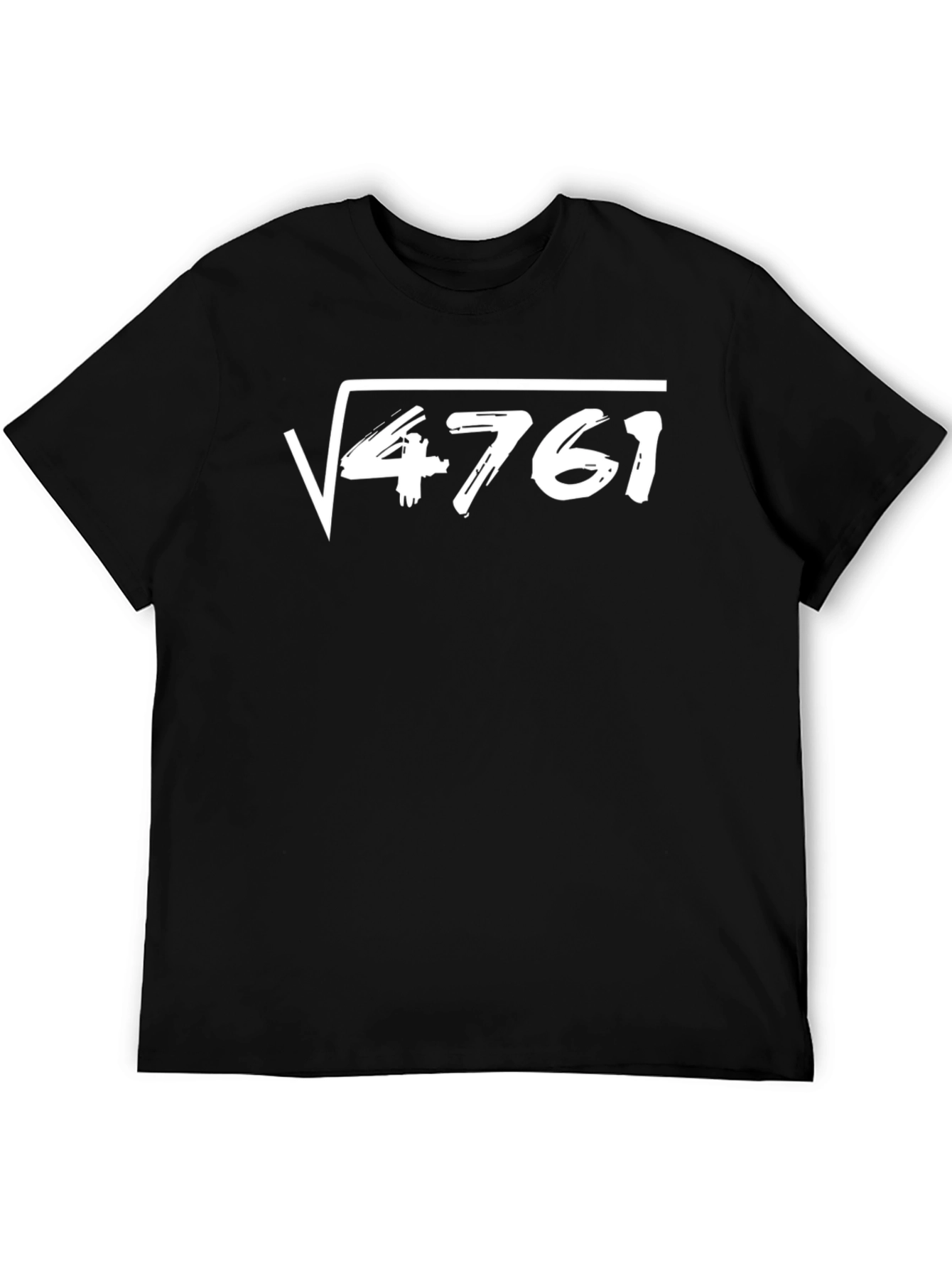 Square Root of 4761 Math Graphic Tee