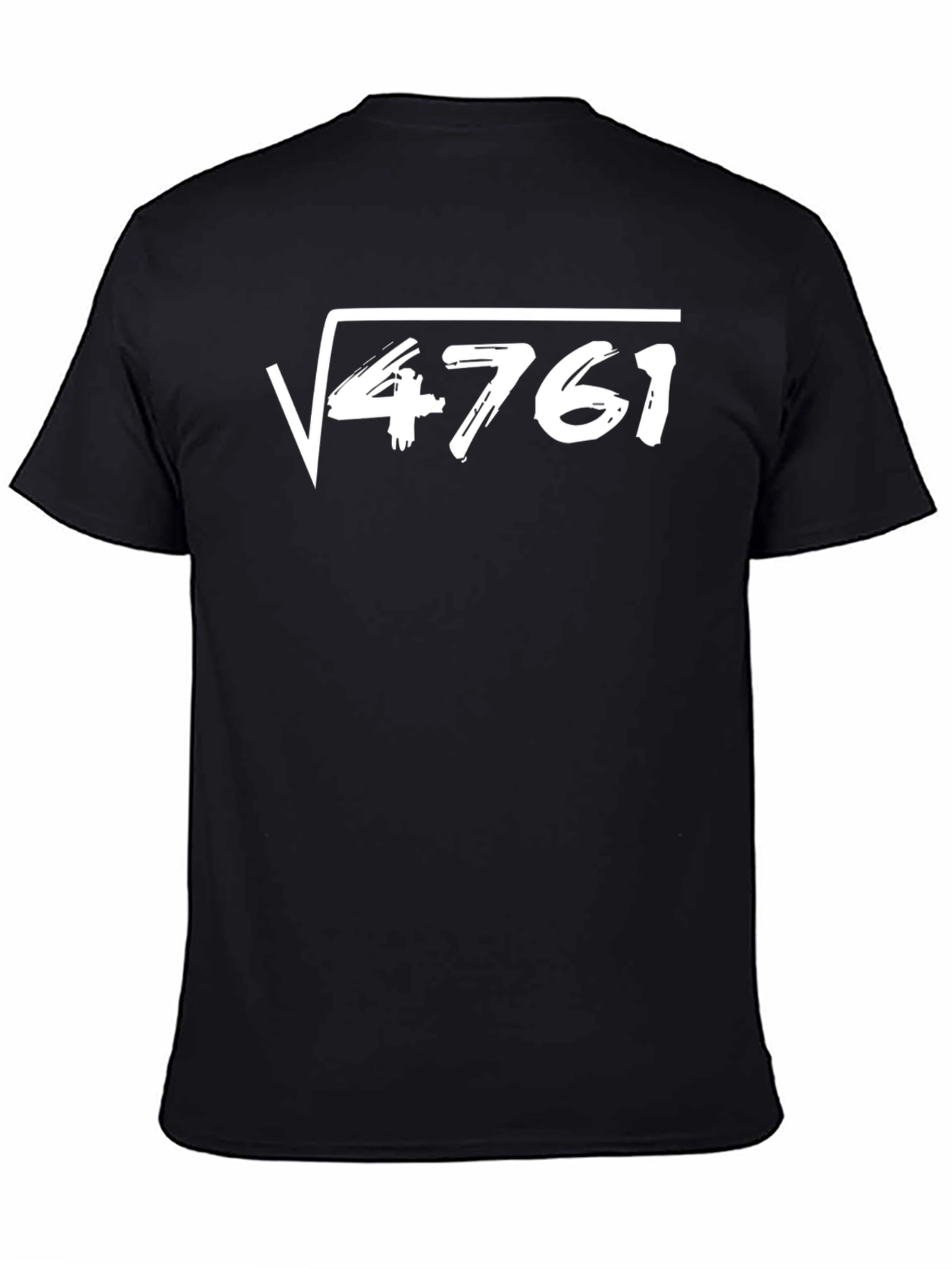 Square Root of 4761 Math Graphic Tee